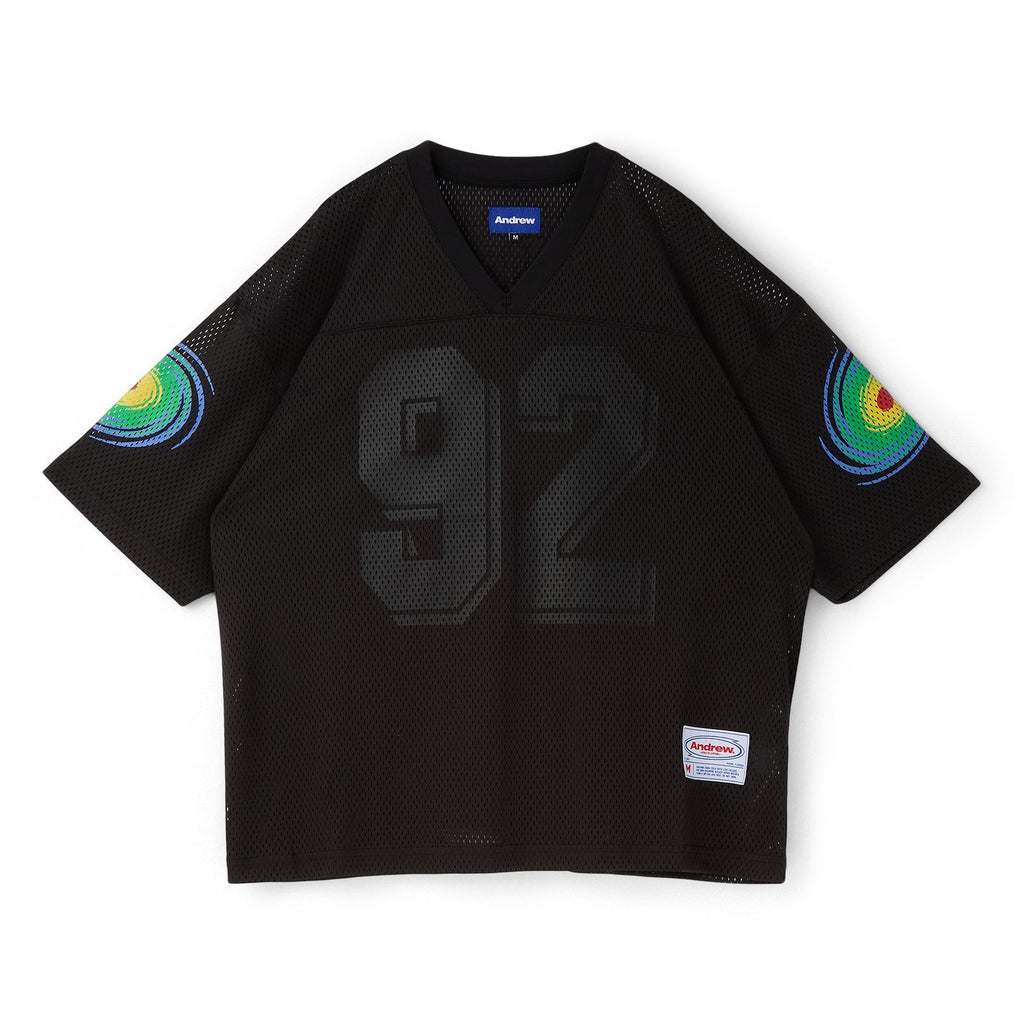 Andrew Huracan Football Jersey (Black) Top