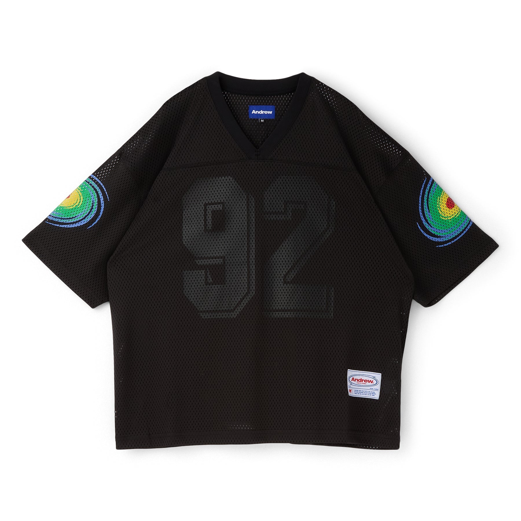 Andrew Huracan Football Jersey (Black) Top