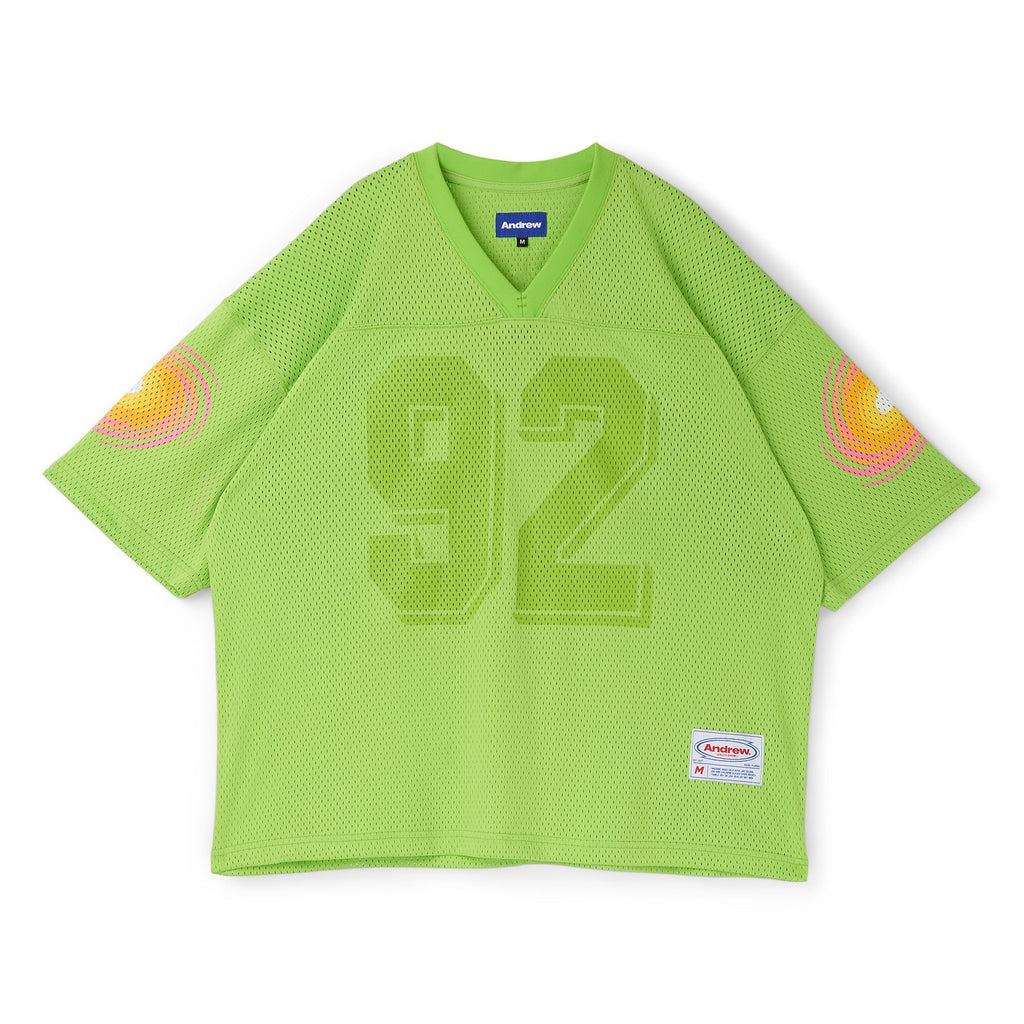Andrew Huracan Football Jersey (Lime) Top