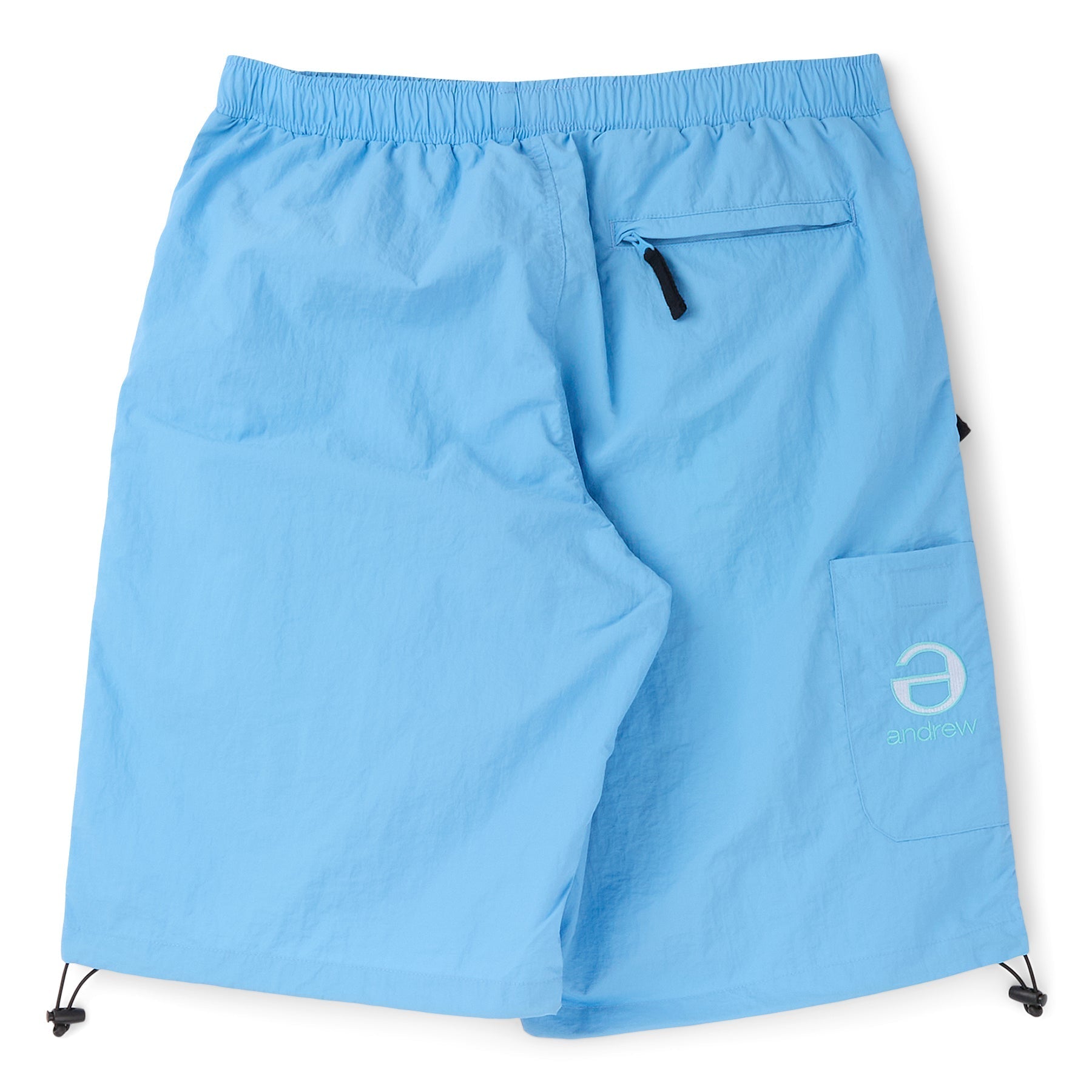 Andrew Long Cinch Shorts (Baby Blue) Trousers