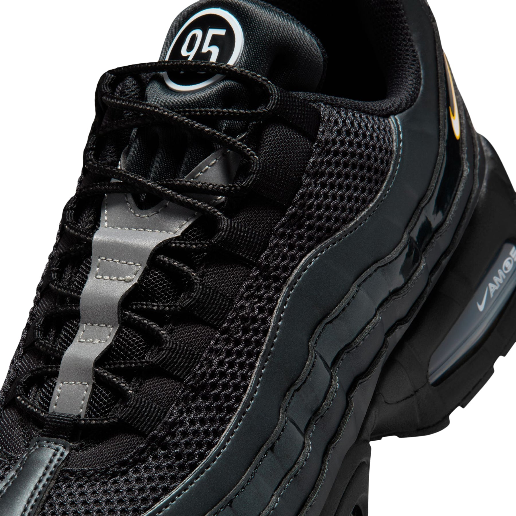 nike-air-max-95-black-white-university-gold  Footwear