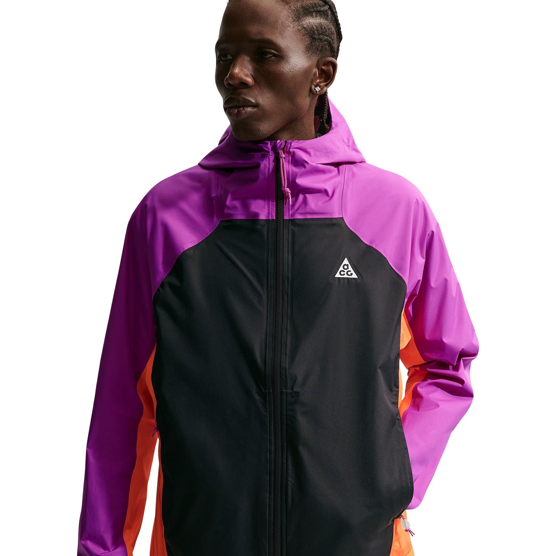 Nike ACG "Phantazma" Jacket (Vivid Purple/Black/Summit White) Top