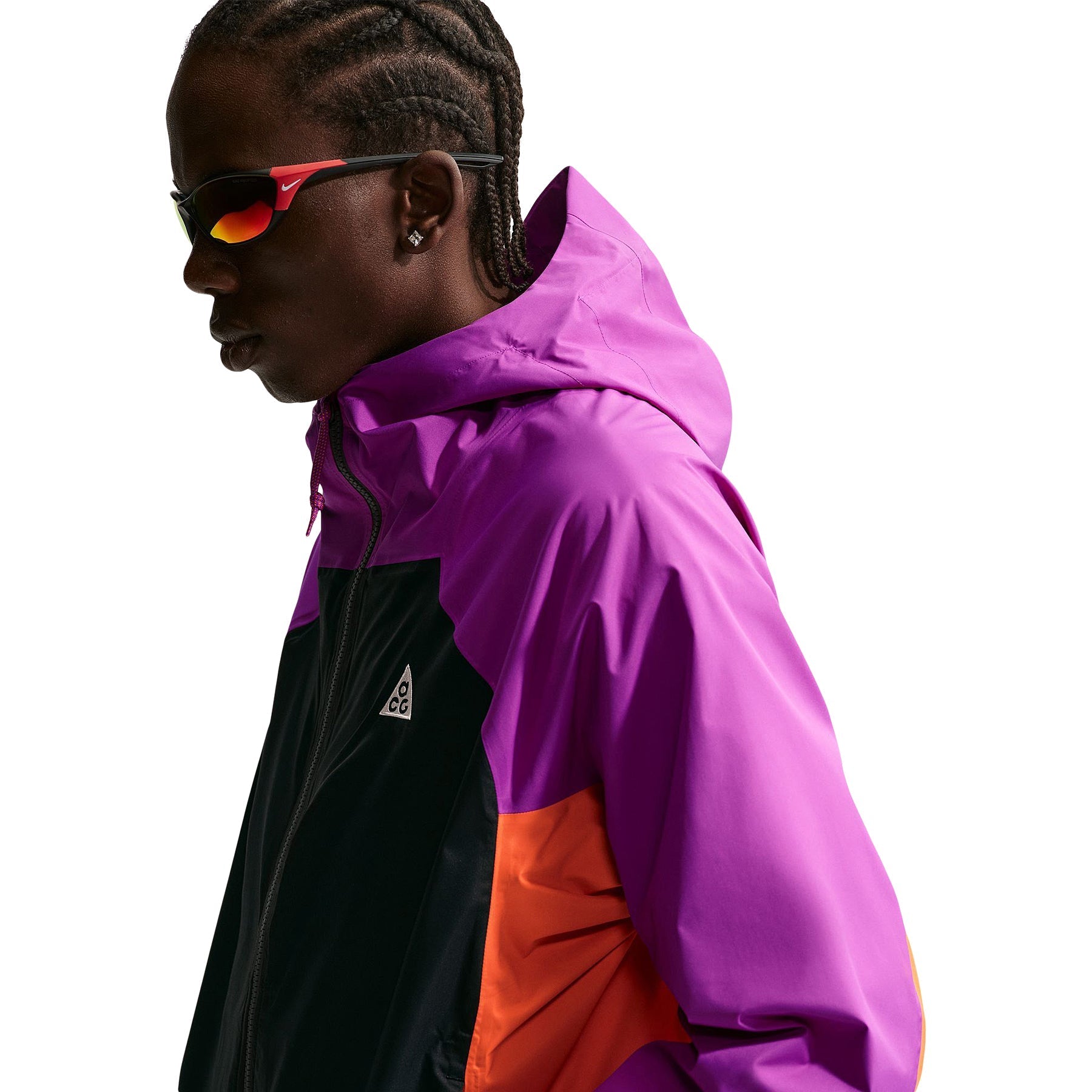 Nike ACG "Phantazma" Jacket (Vivid Purple/Black/Summit White) Top