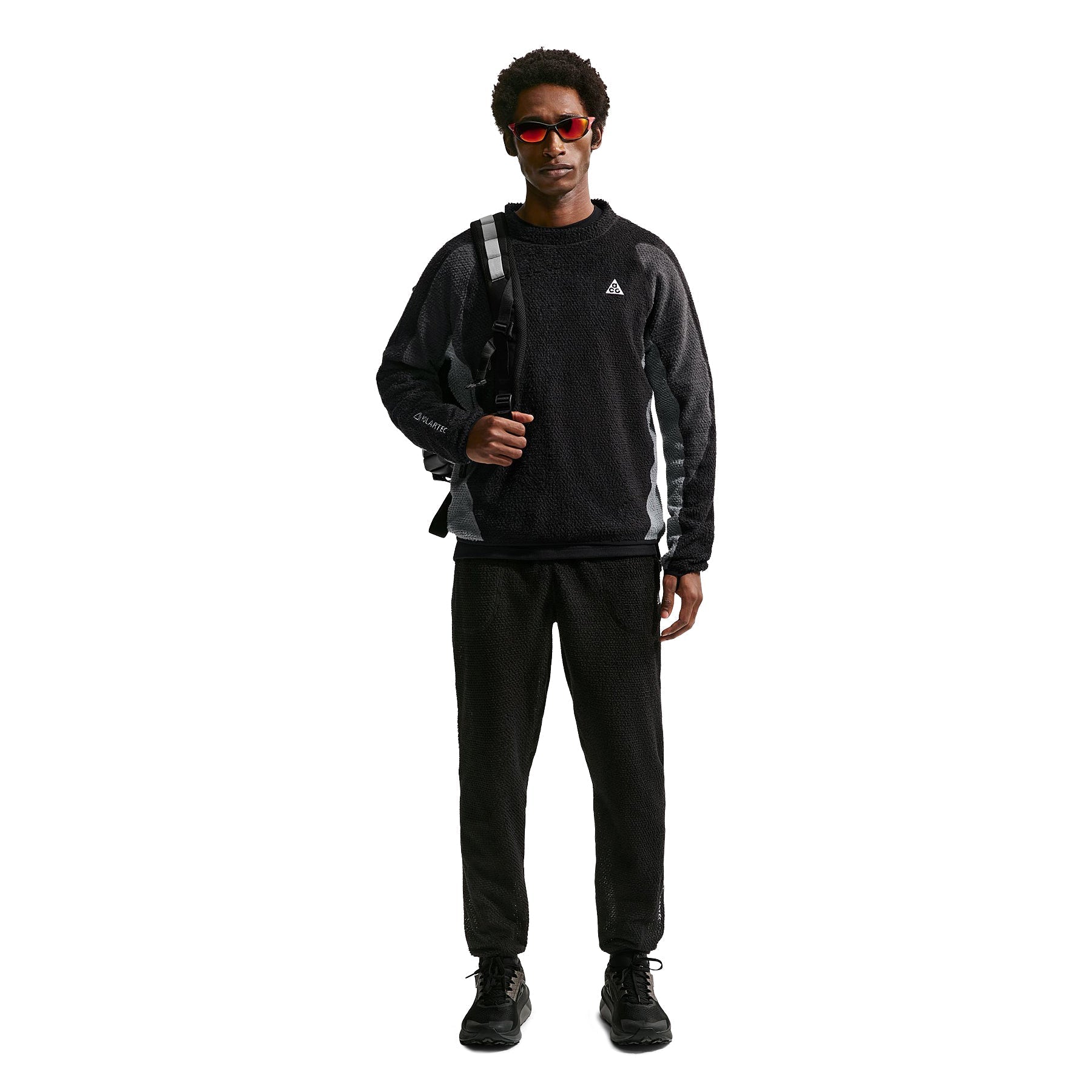 Nike ACG "Wolf Lichen" Crew-Neck Top (Black/Anthracite/Cool Grey/Summit White) Top