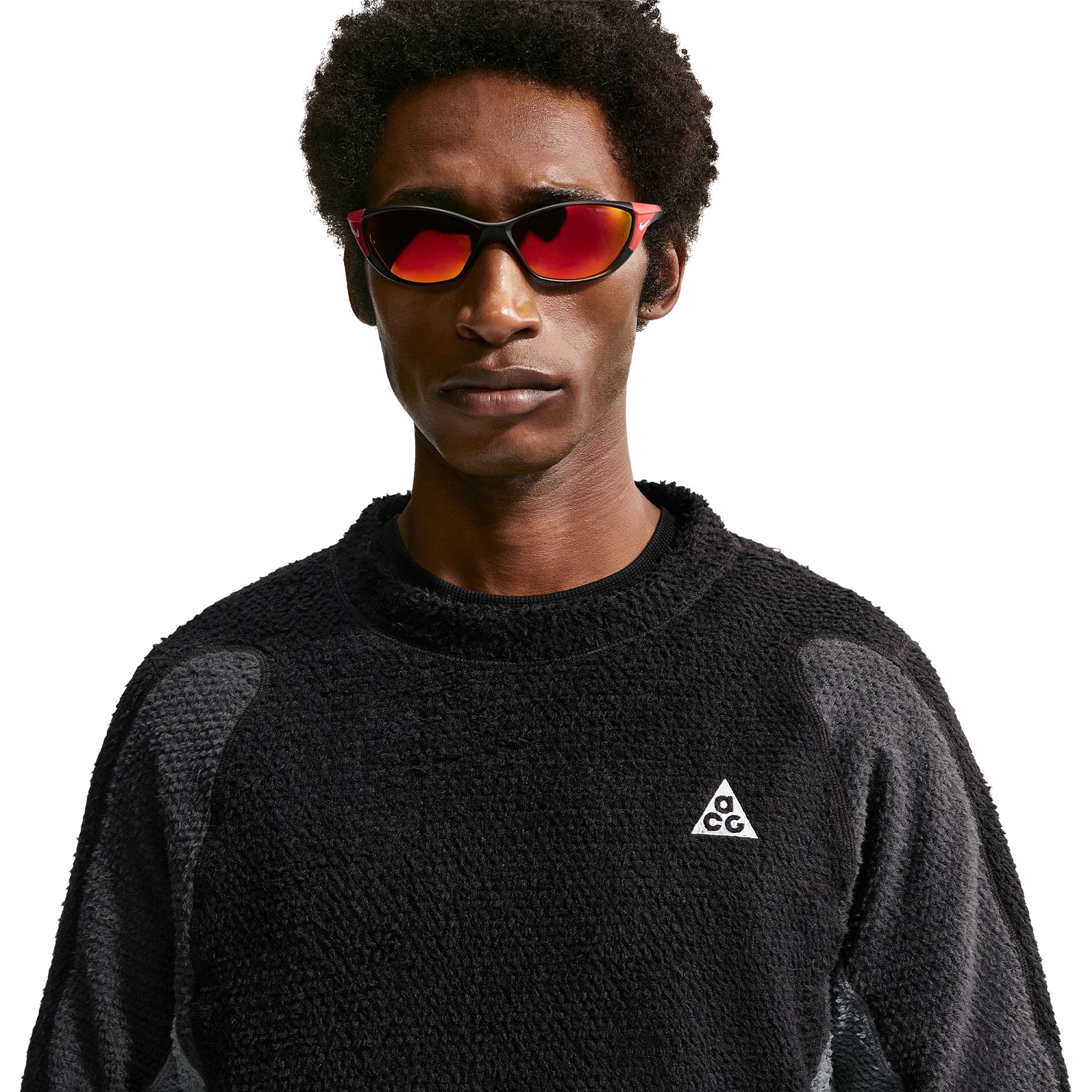 Nike ACG "Wolf Lichen" Crew-Neck Top (Black/Anthracite/Cool Grey/Summit White) Top