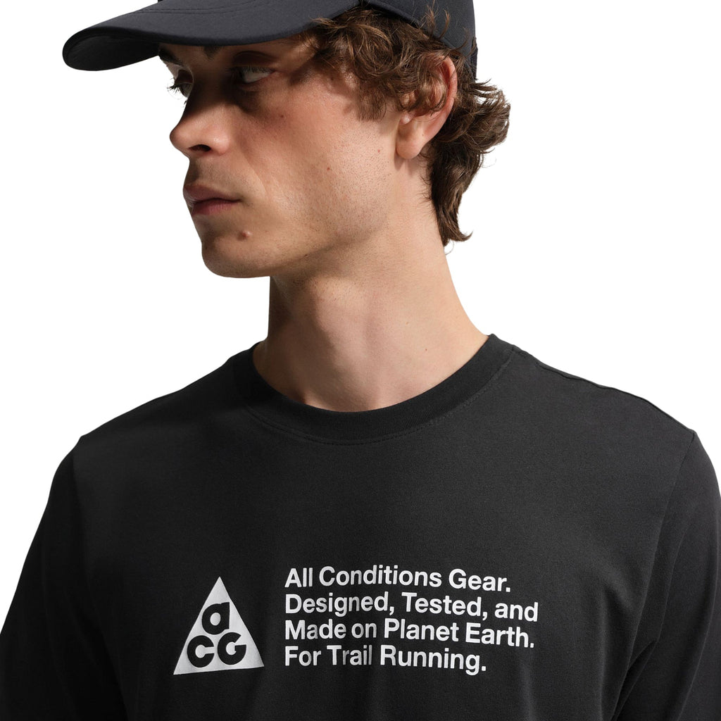 Nike ACG Dri-FIT Trail Running T-Shirt (Black) Top
