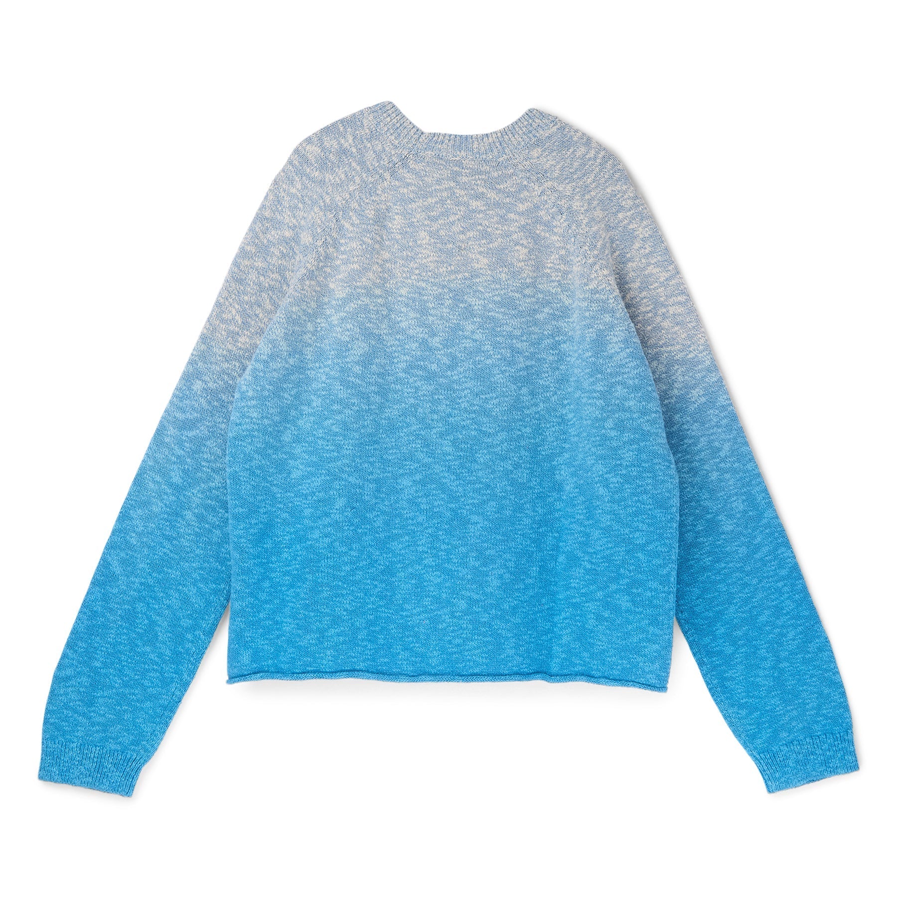 AWAKE Hand Dipped Dyed Sweater (Blue) Top