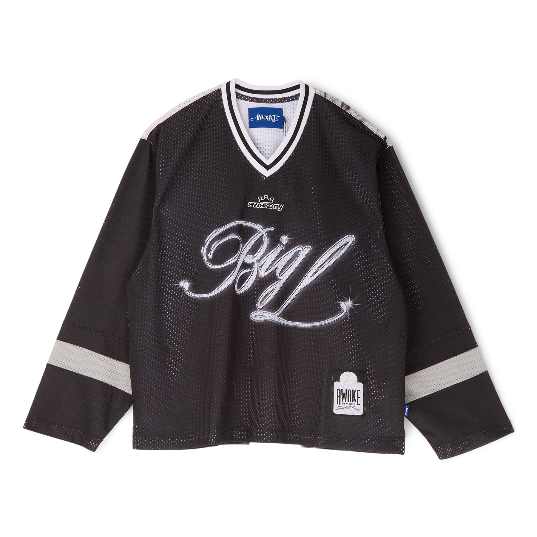 AWAKE The Big Picture Hockey Jersey (Black) Top