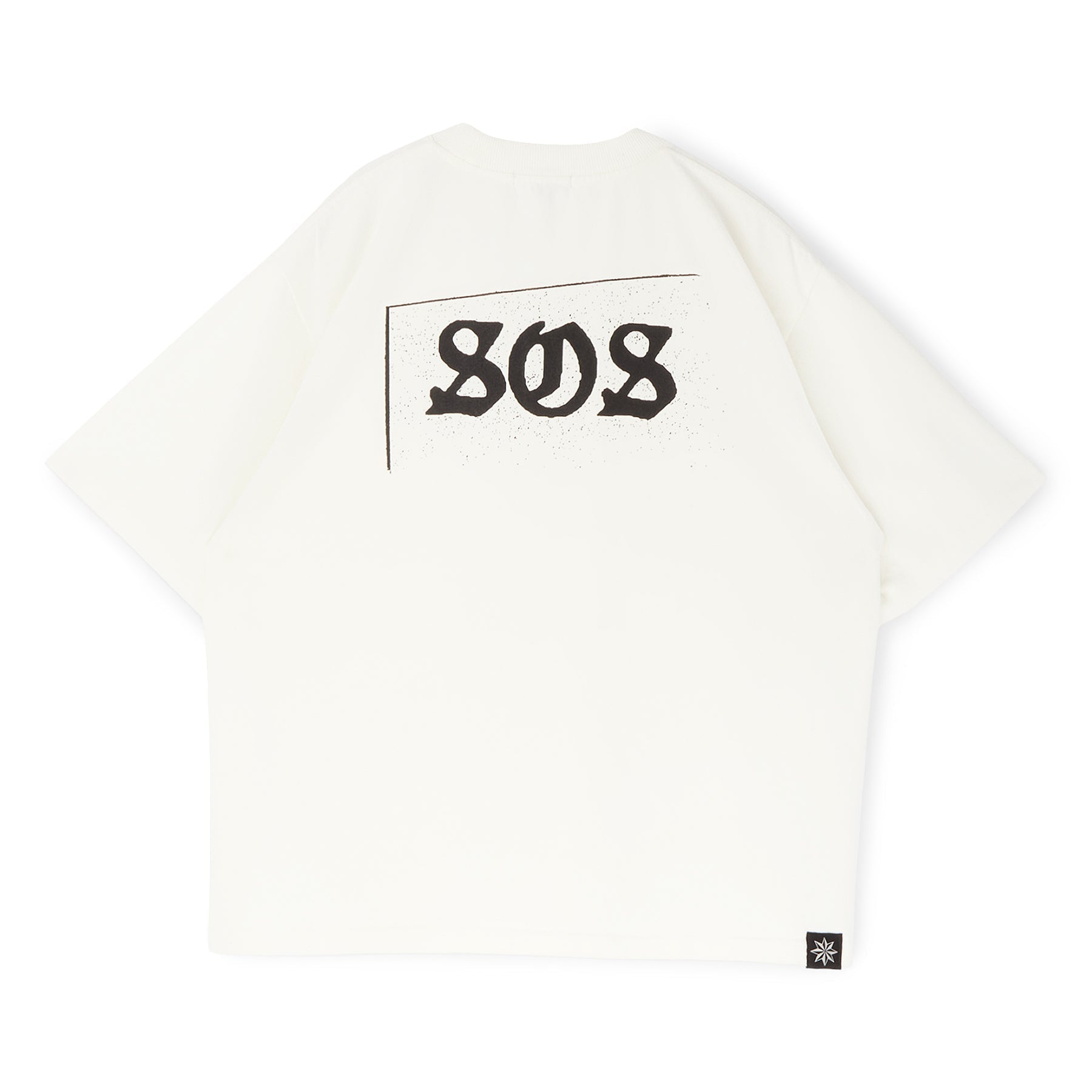 Beach Brains SOS Tee (Crisp white T-shirt Top