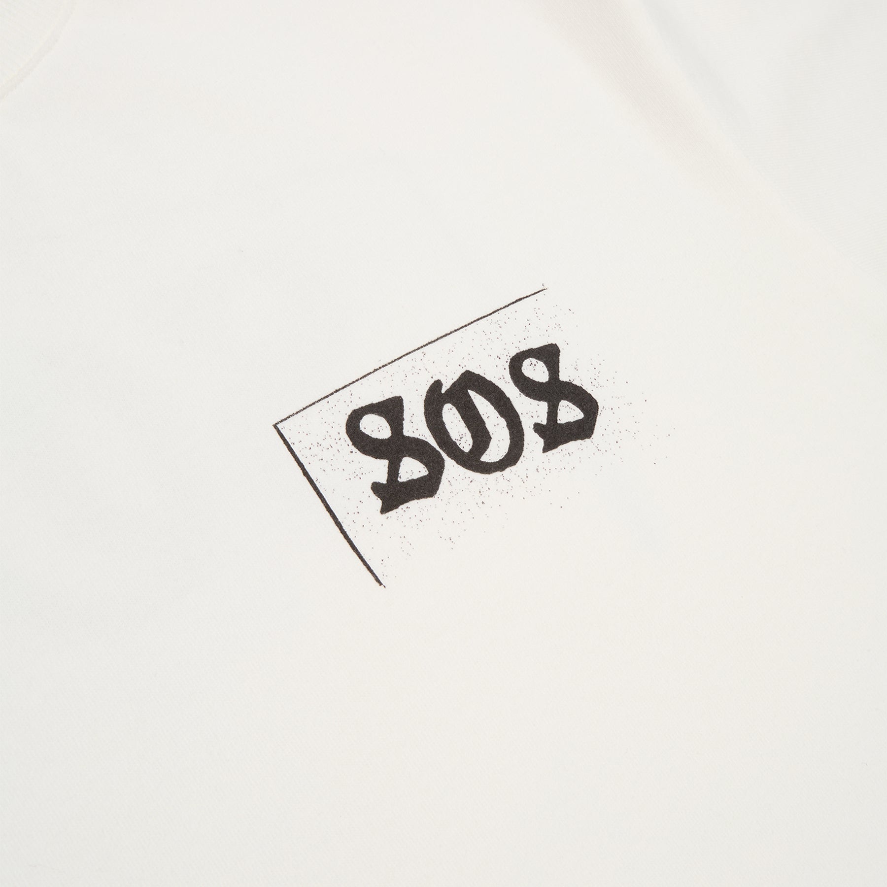 Beach Brains SOS Tee (Crisp white T-shirt Top