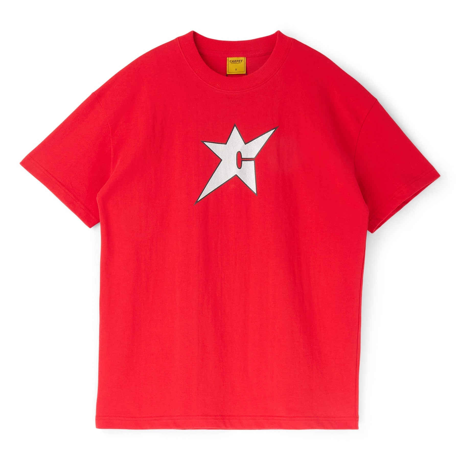 Carpet Company C-Star Metallic Tee (Red)T-shirt Top