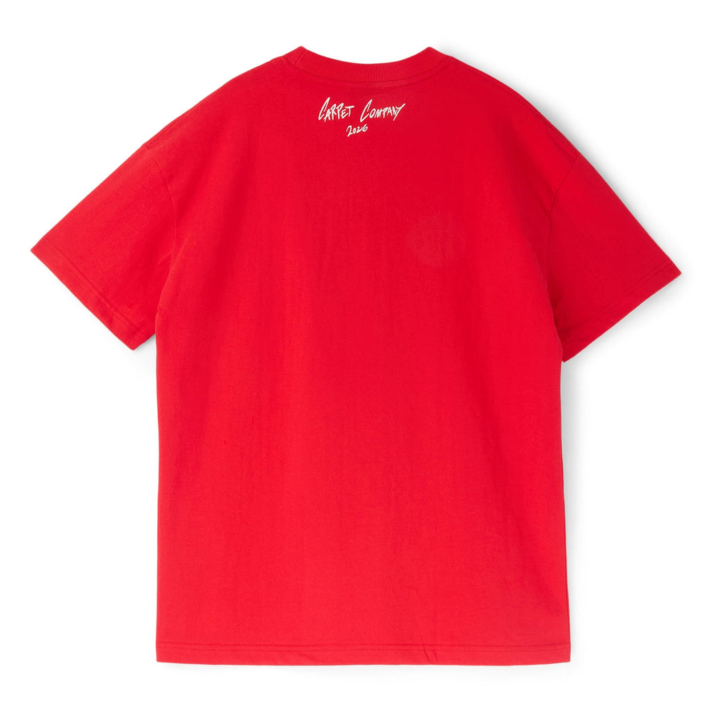 Carpet Company C-Star Metallic Tee (Red)T-shirt Top