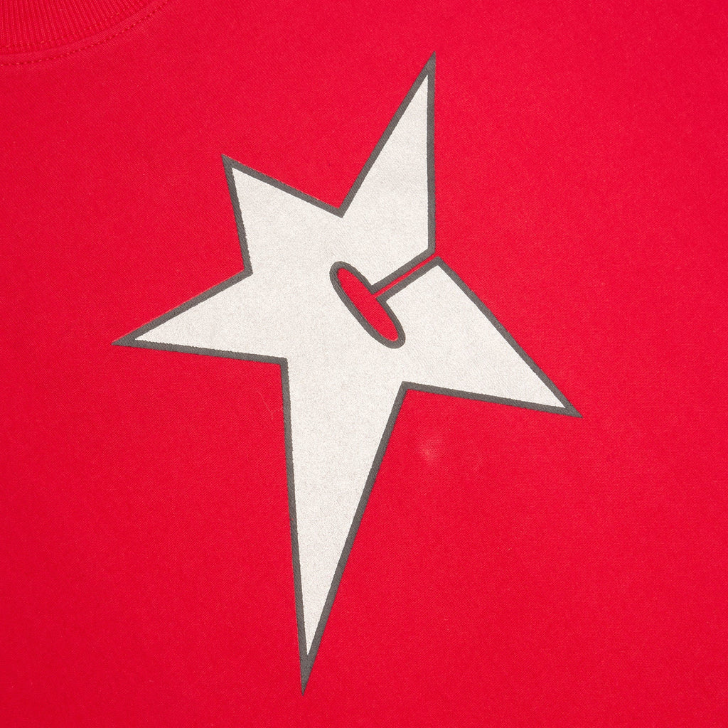 Carpet Company C-Star Metallic Tee (Red)T-shirt Top