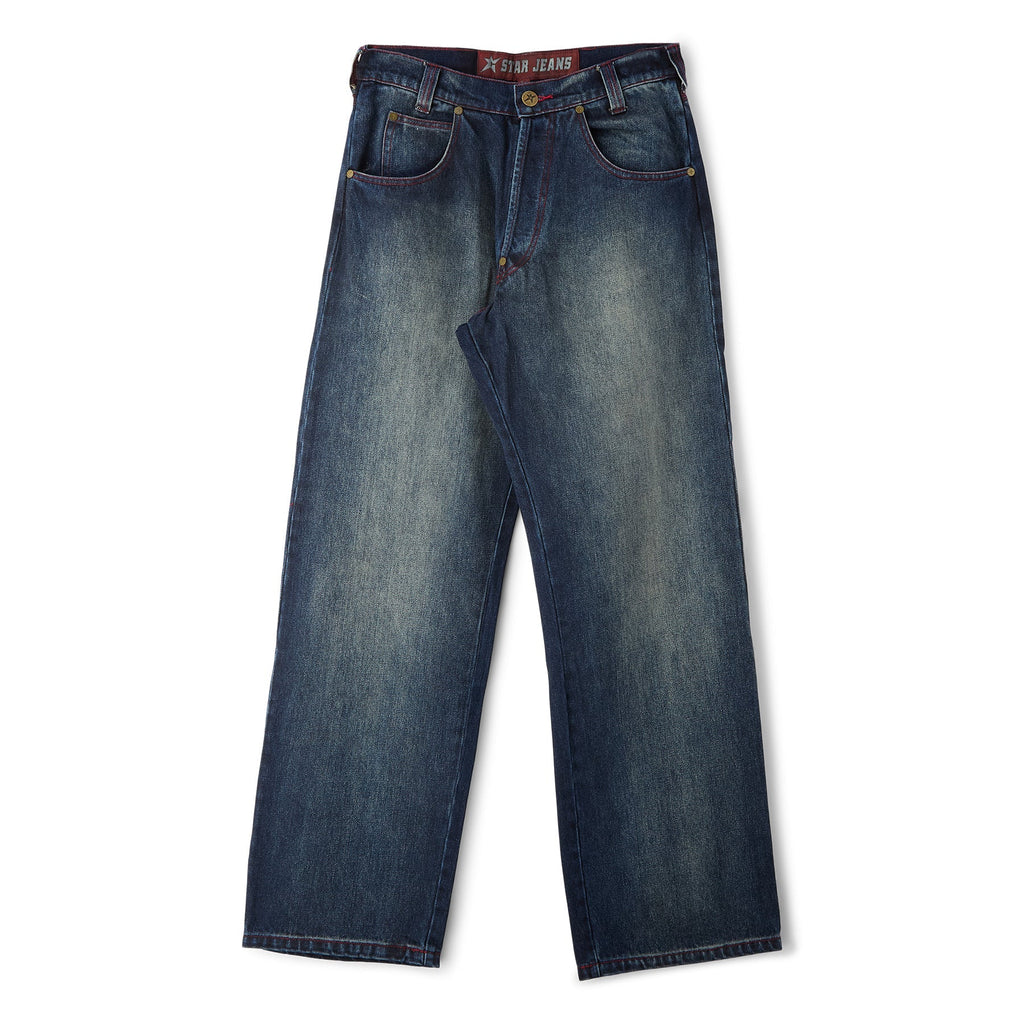 Carpet Company Aged C-Star Jeans (Blue) Trousers