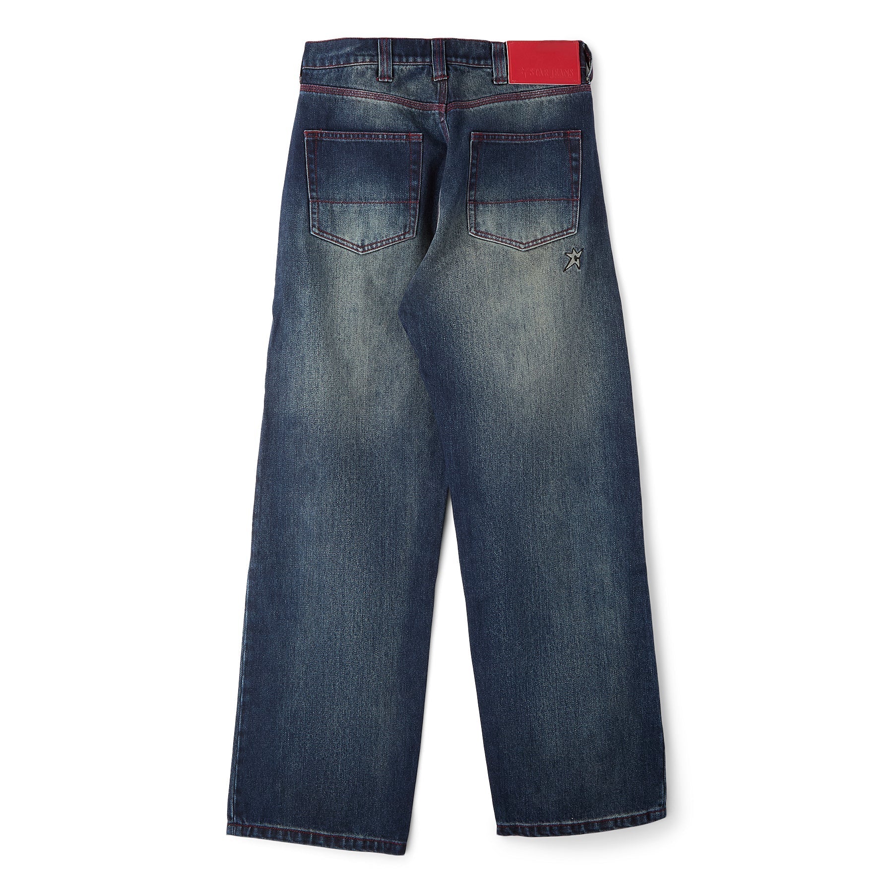 Carpet Company Aged C-Star Jeans (Blue) Trousers