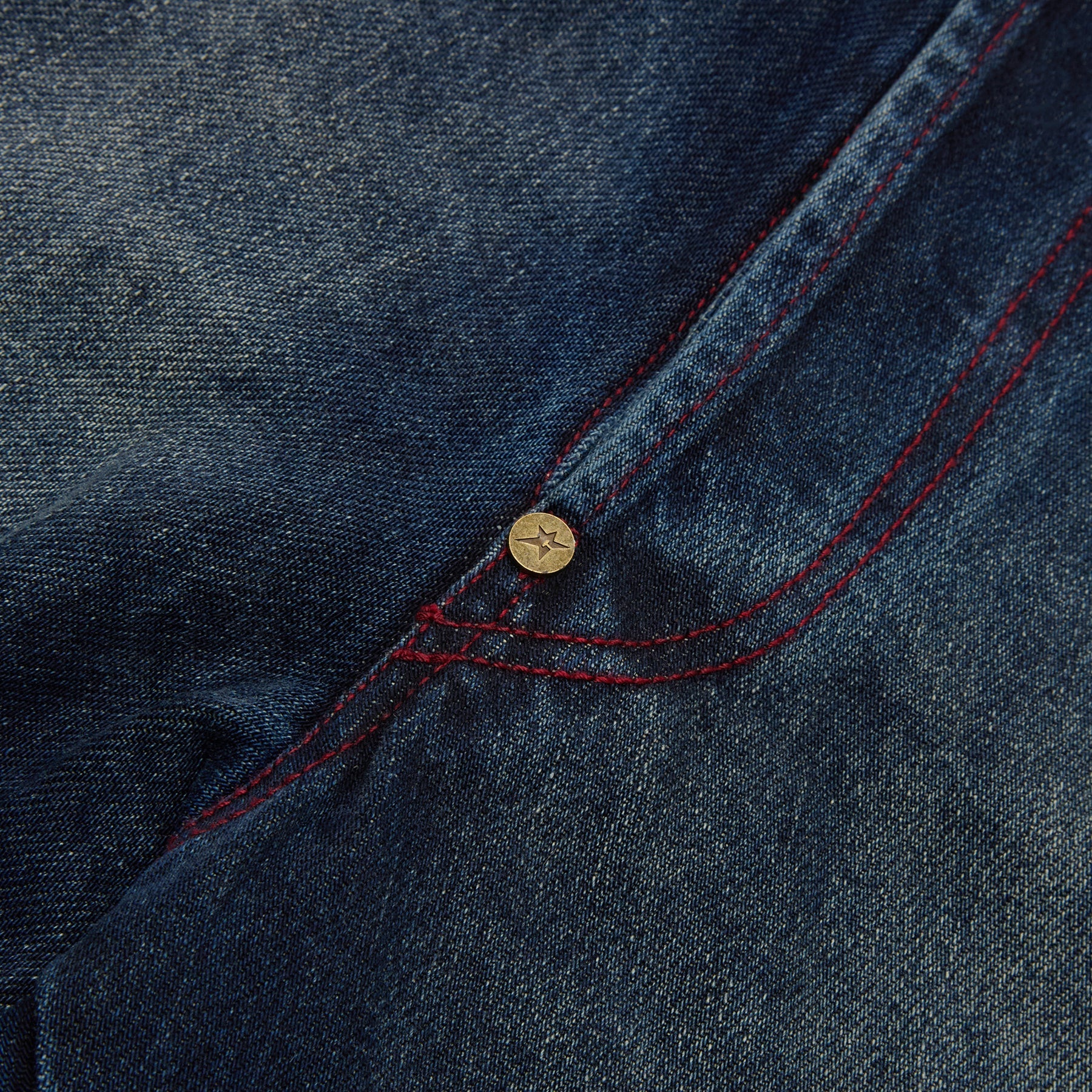 Carpet Company Aged C-Star Jeans (Blue) Trousers
