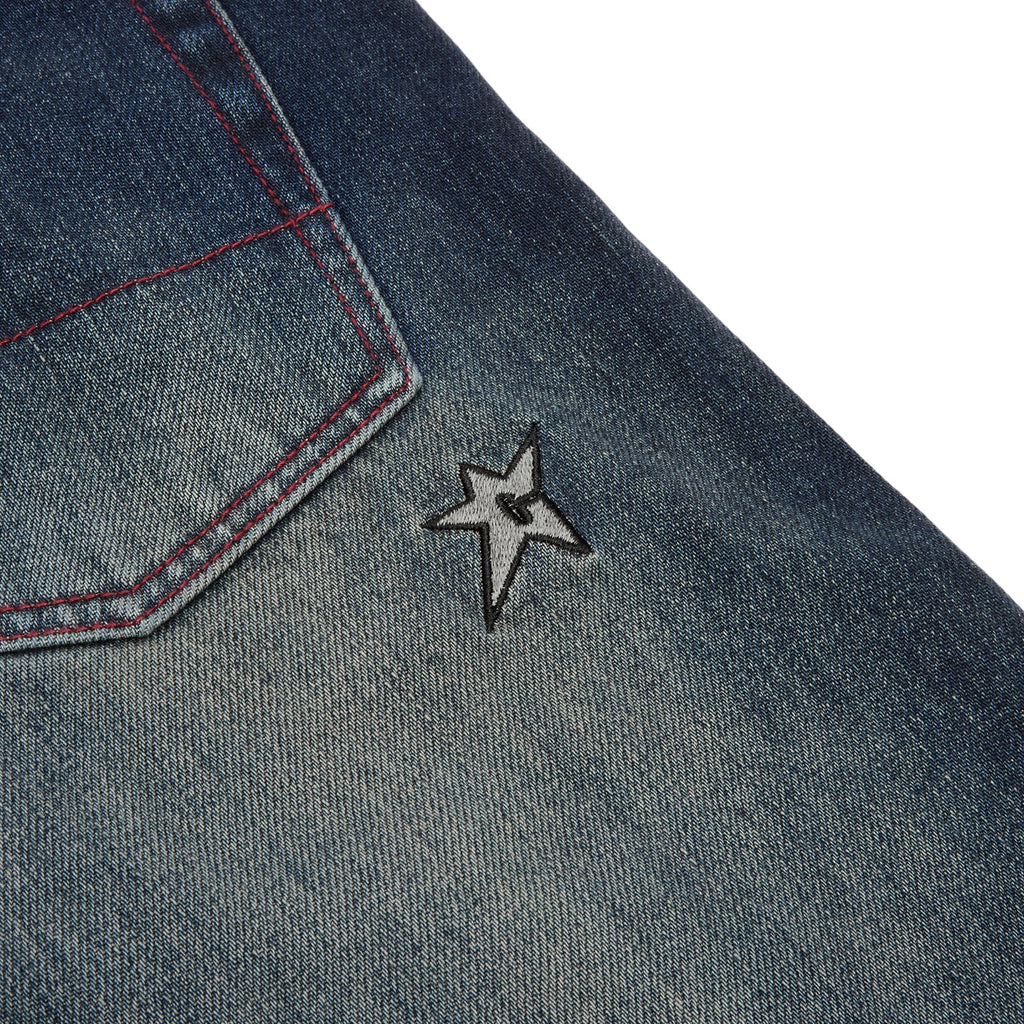 Carpet Company Aged C-Star Jeans (Blue) Trousers