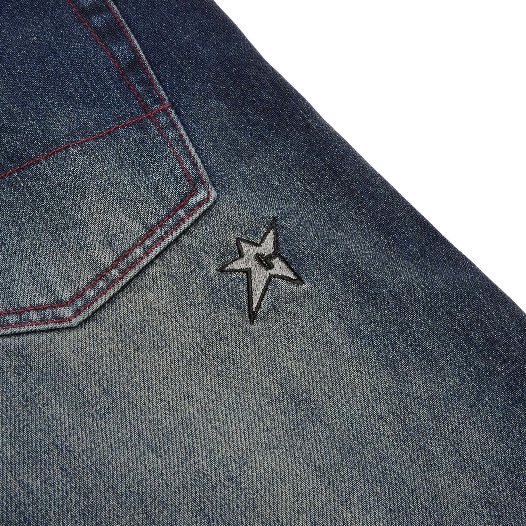 Carpet Company Aged C-Star Jeans (Blue) Trousers