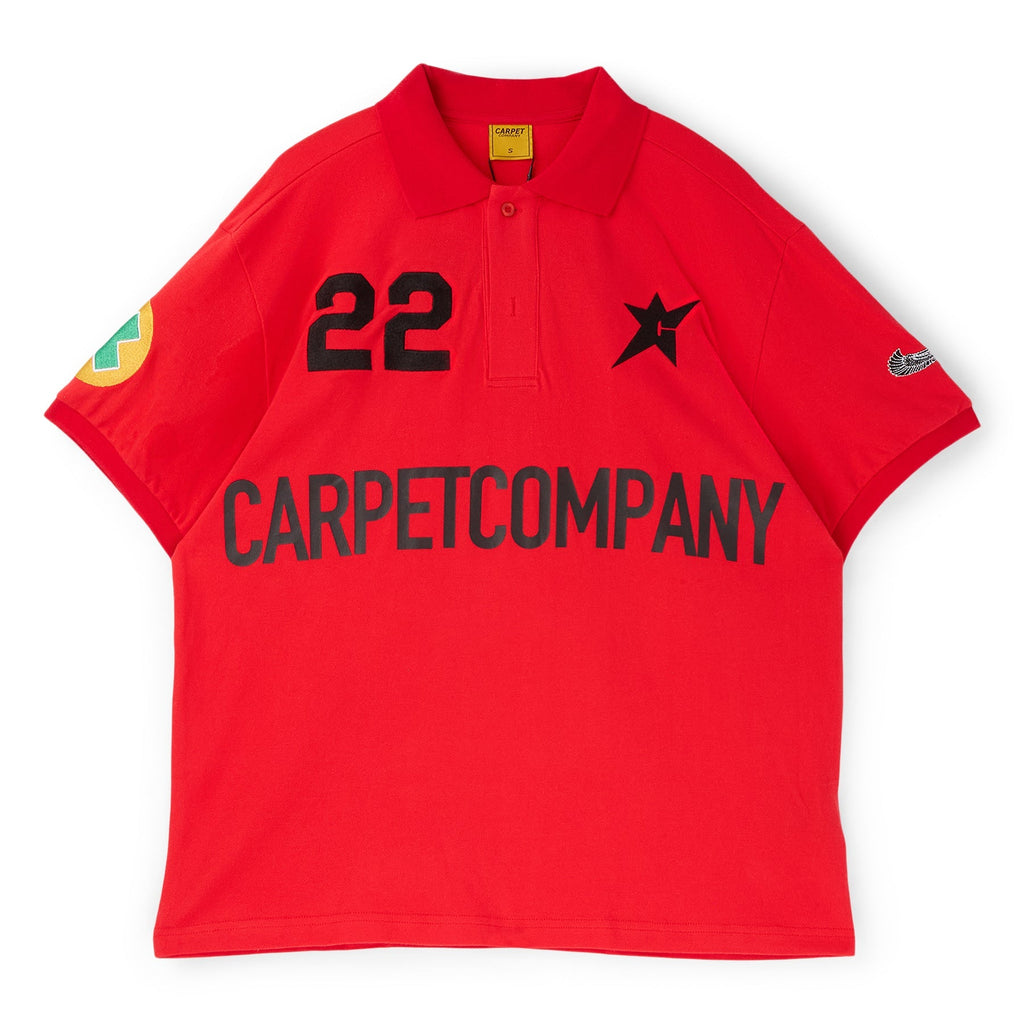 Carpet Company CARPETCOMPANY Polo (Red)T-shirt Top