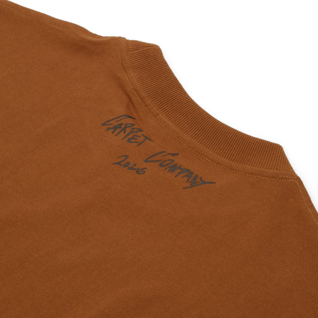 Carpet Company C-Star Glow in the Dark Tee (Brown)T-shirt
