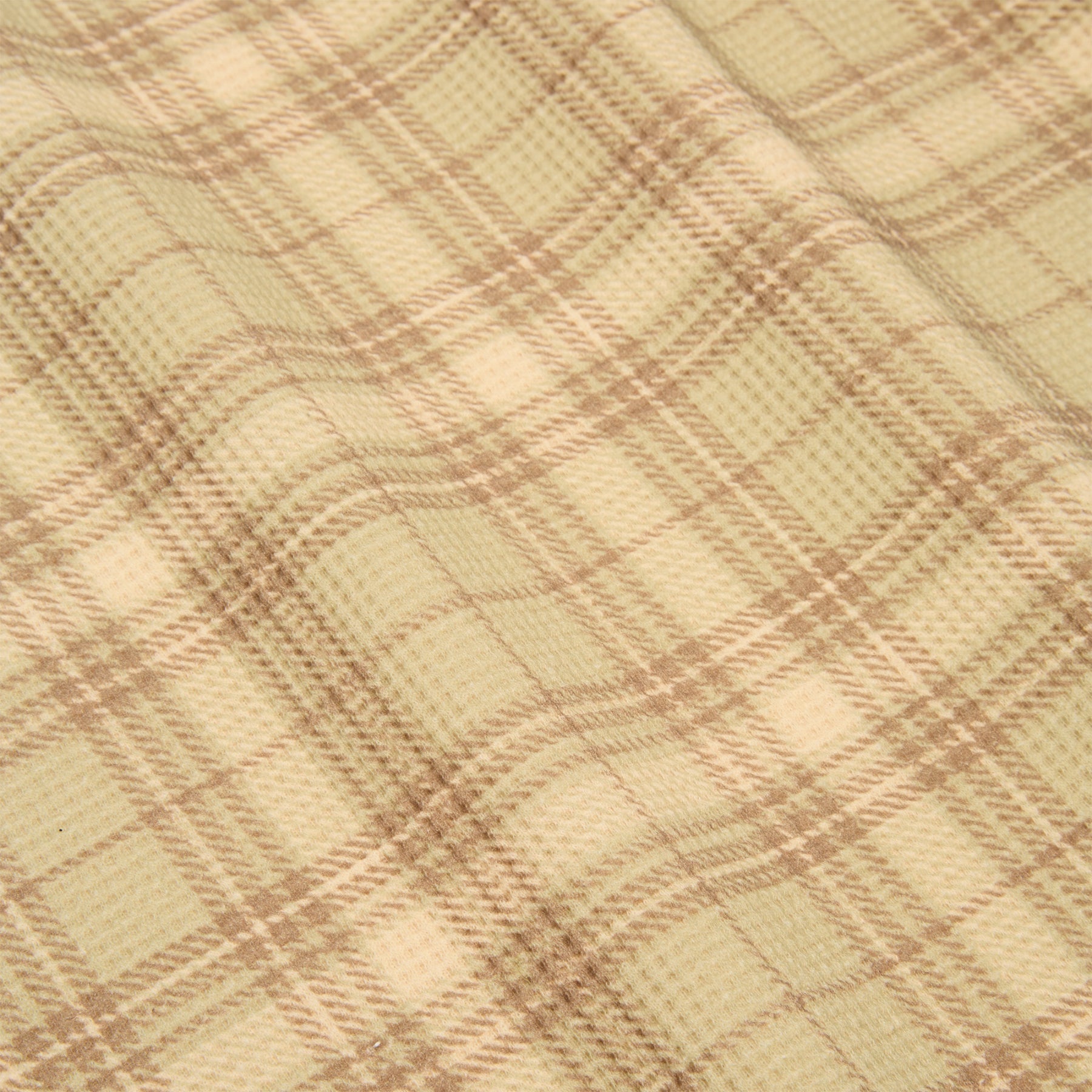 Carpet Company Plaid Thermal (Cream) Top