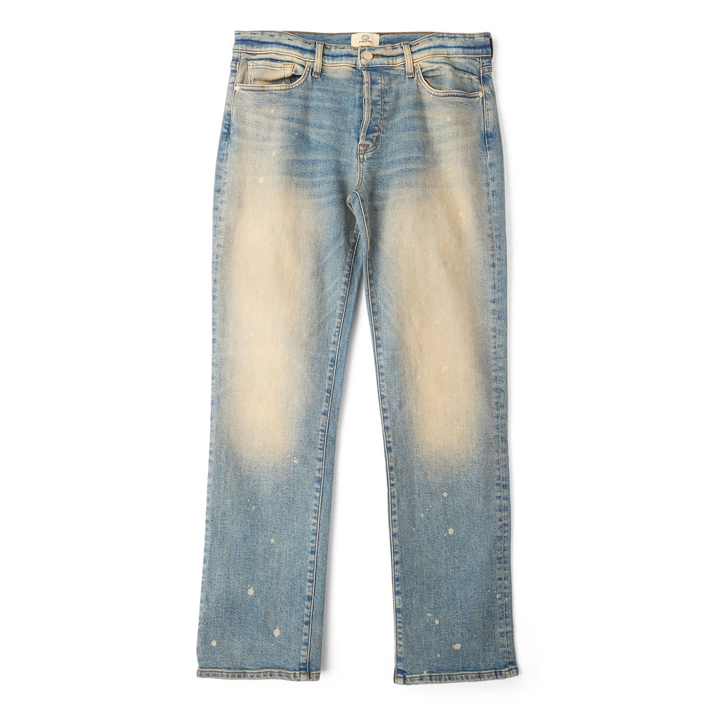 CNCPTS Splatter Denim Pant (Washed Indigo) Trousers