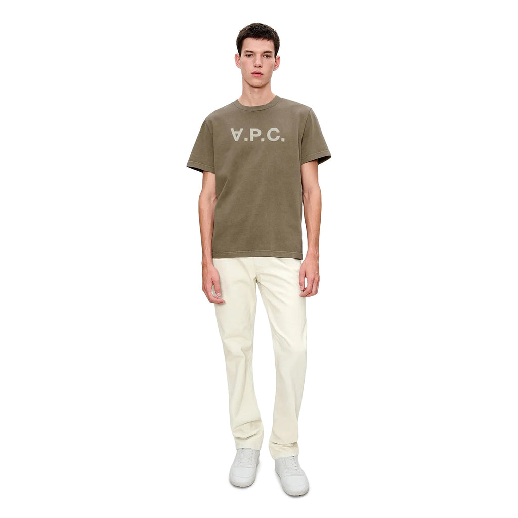 A.P.C. Standard Grand VPC T-Shirt (Khaki Green) Top