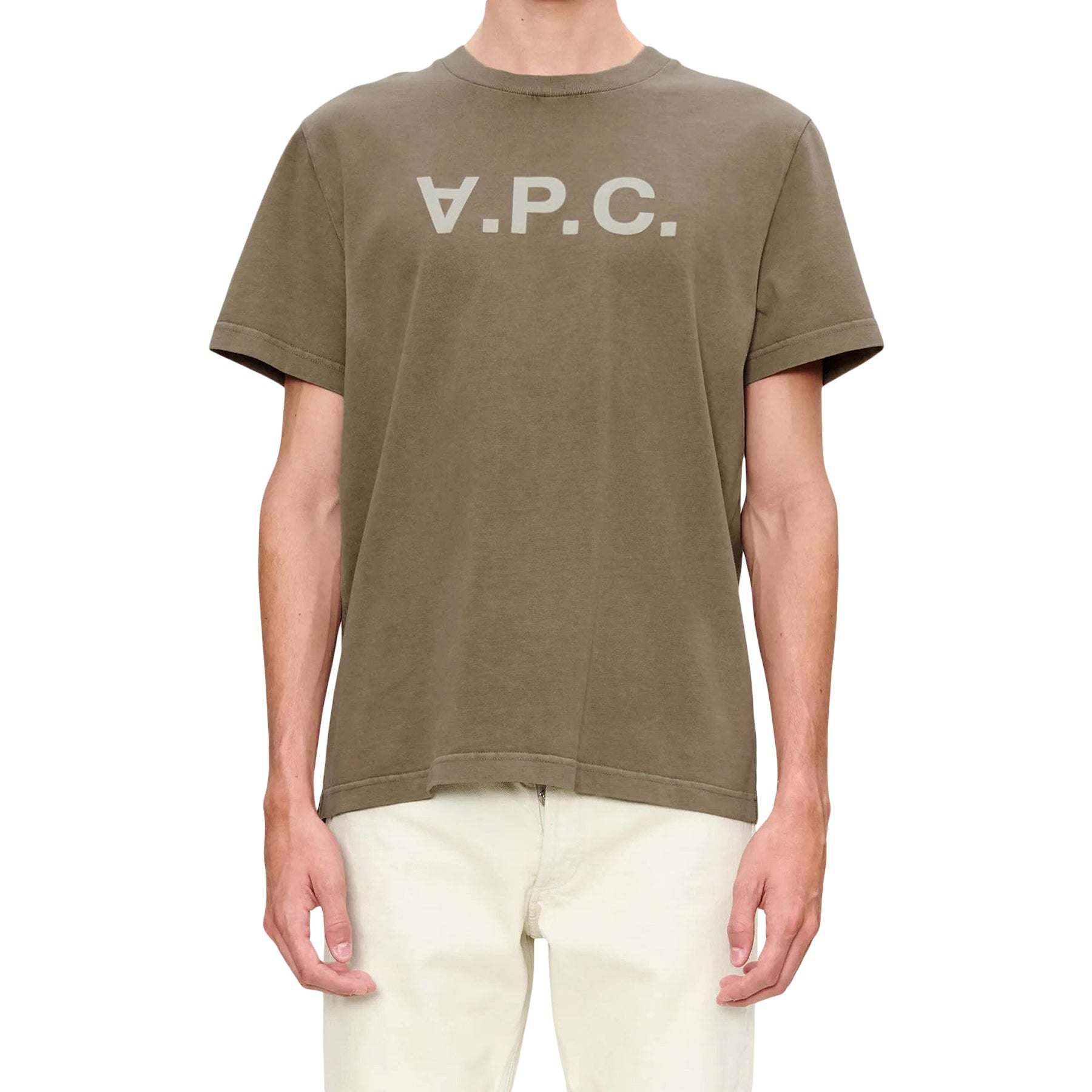 A.P.C. Standard Grand VPC T-Shirt (Khaki Green) Top