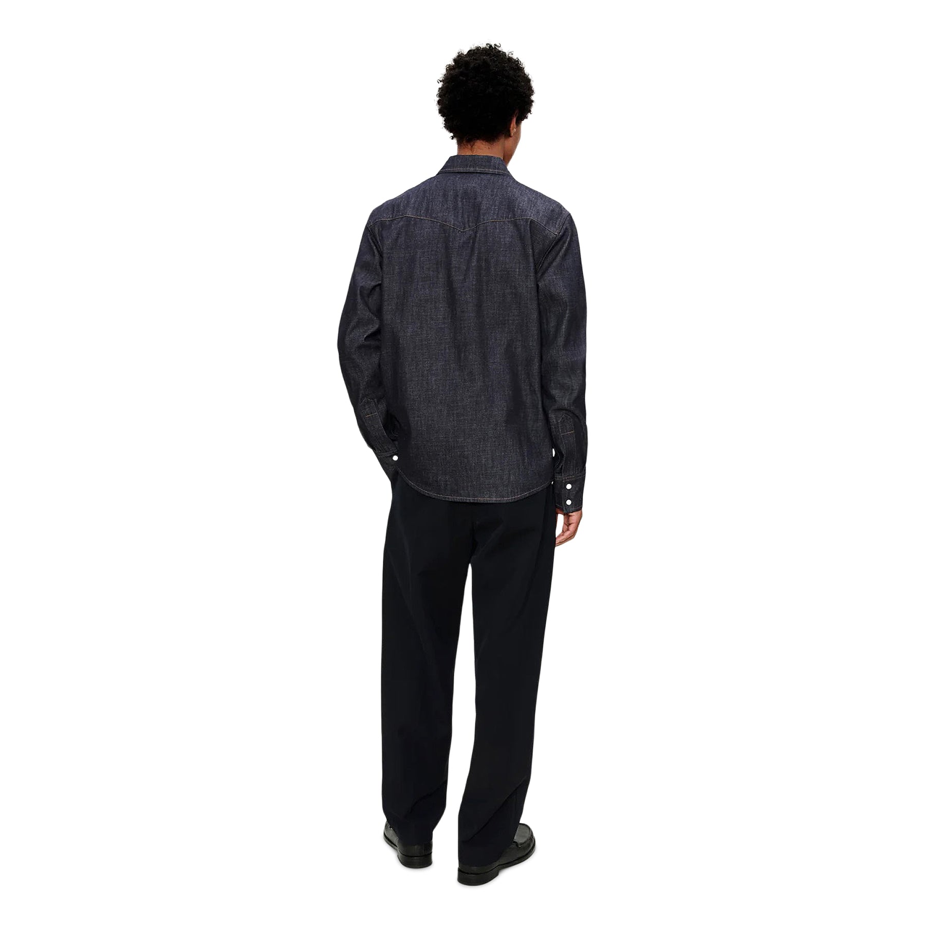A.P.C. Western Shirt (Dark Indigo) Top