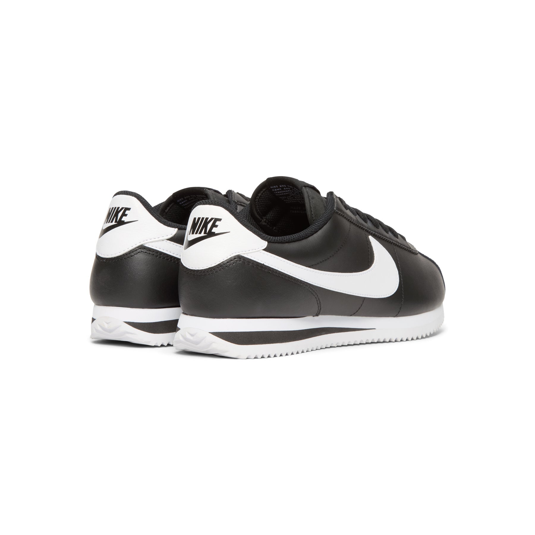 nike-cortez-leather-black-white  Footwear