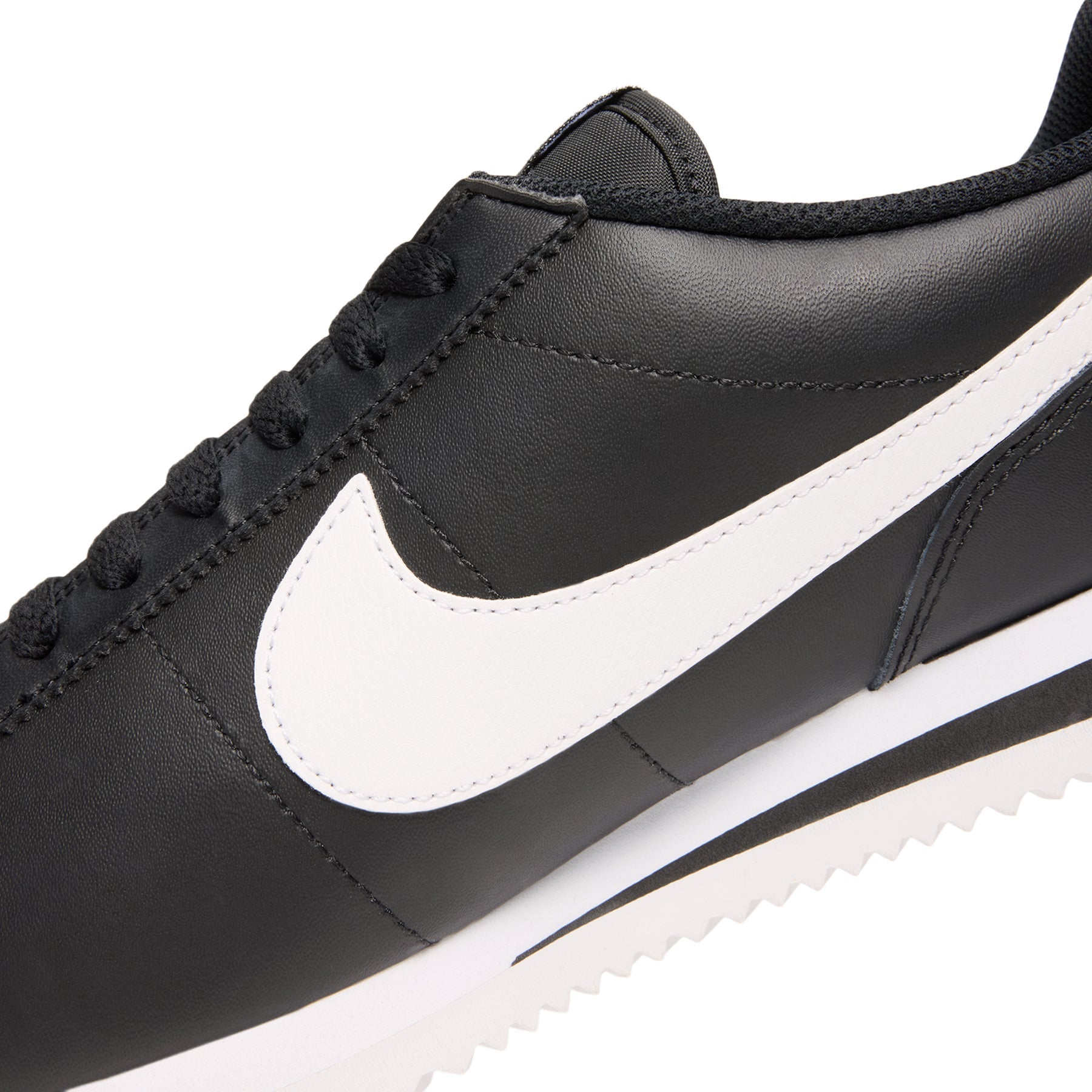 nike-cortez-leather-black-white  Footwear