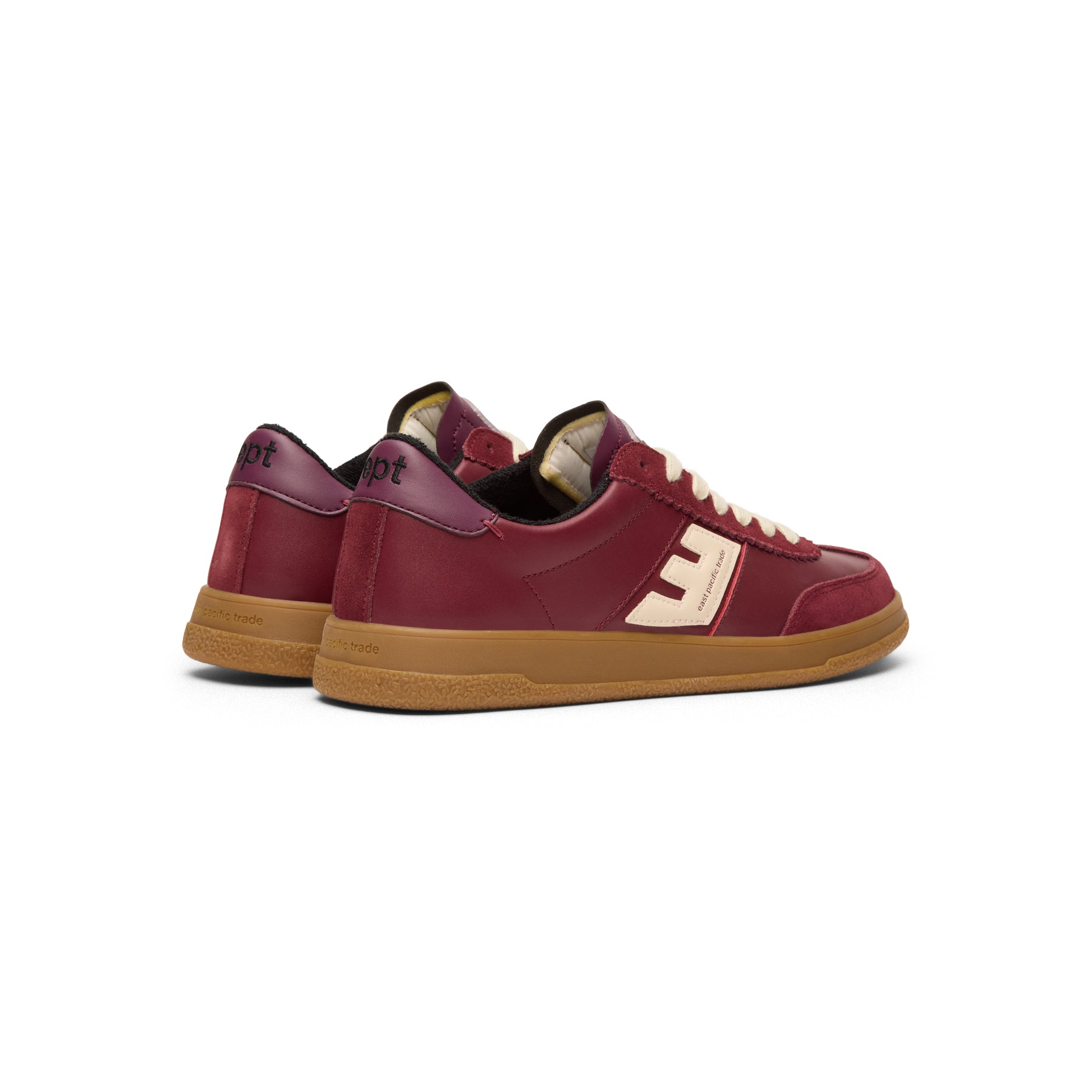 east-pacific-trade-santos-burgundy-beige  Footwear