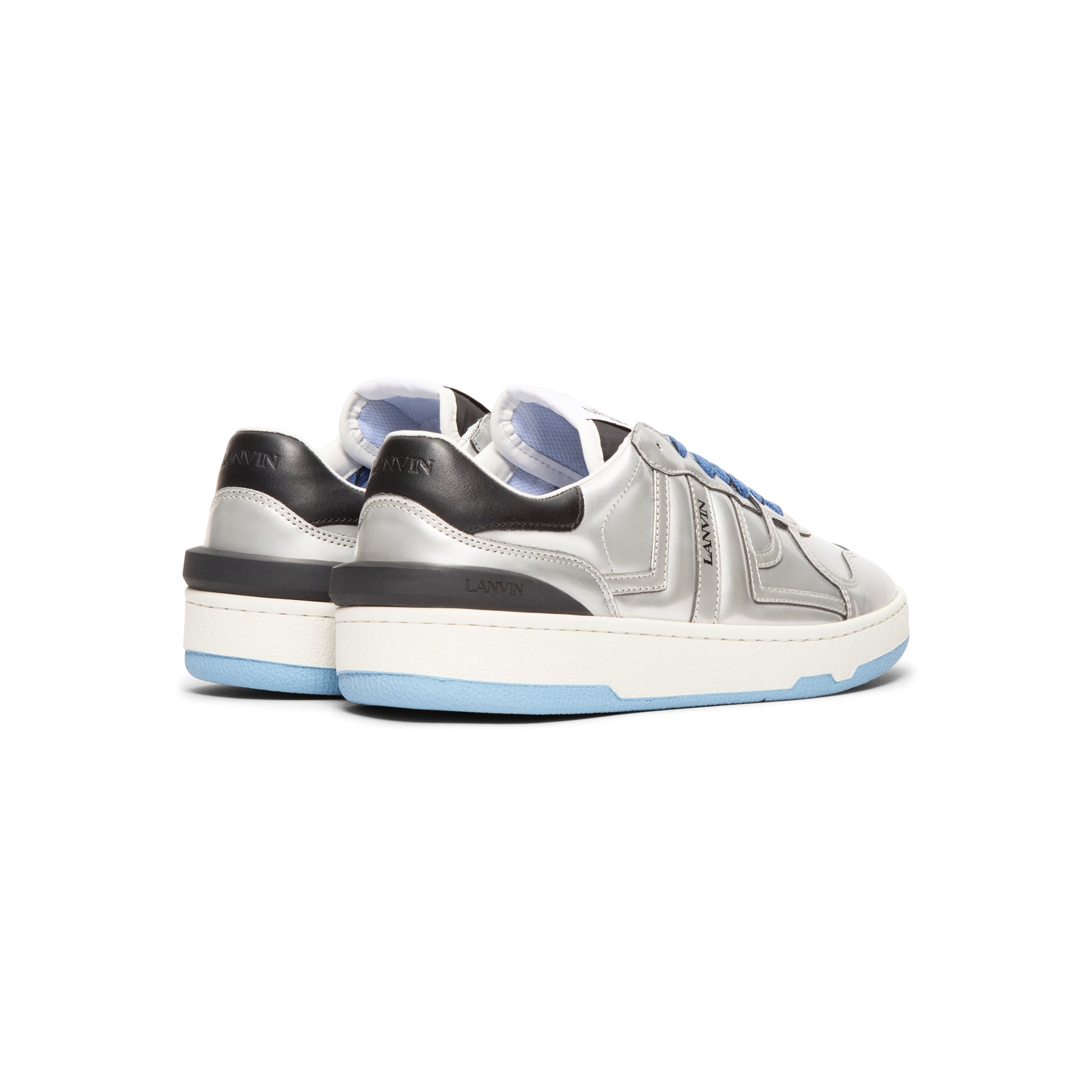 lanvin-clay-sneakers-silver  Footwear