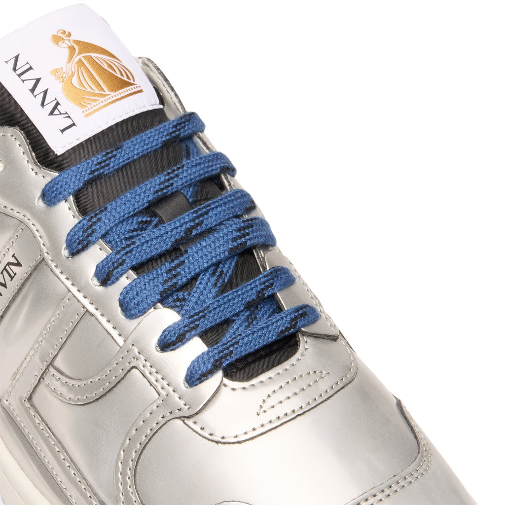 lanvin-clay-sneakers-silver  Footwear