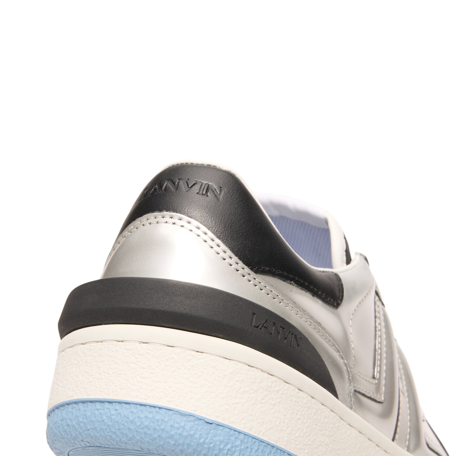 lanvin-clay-sneakers-silver  Footwear