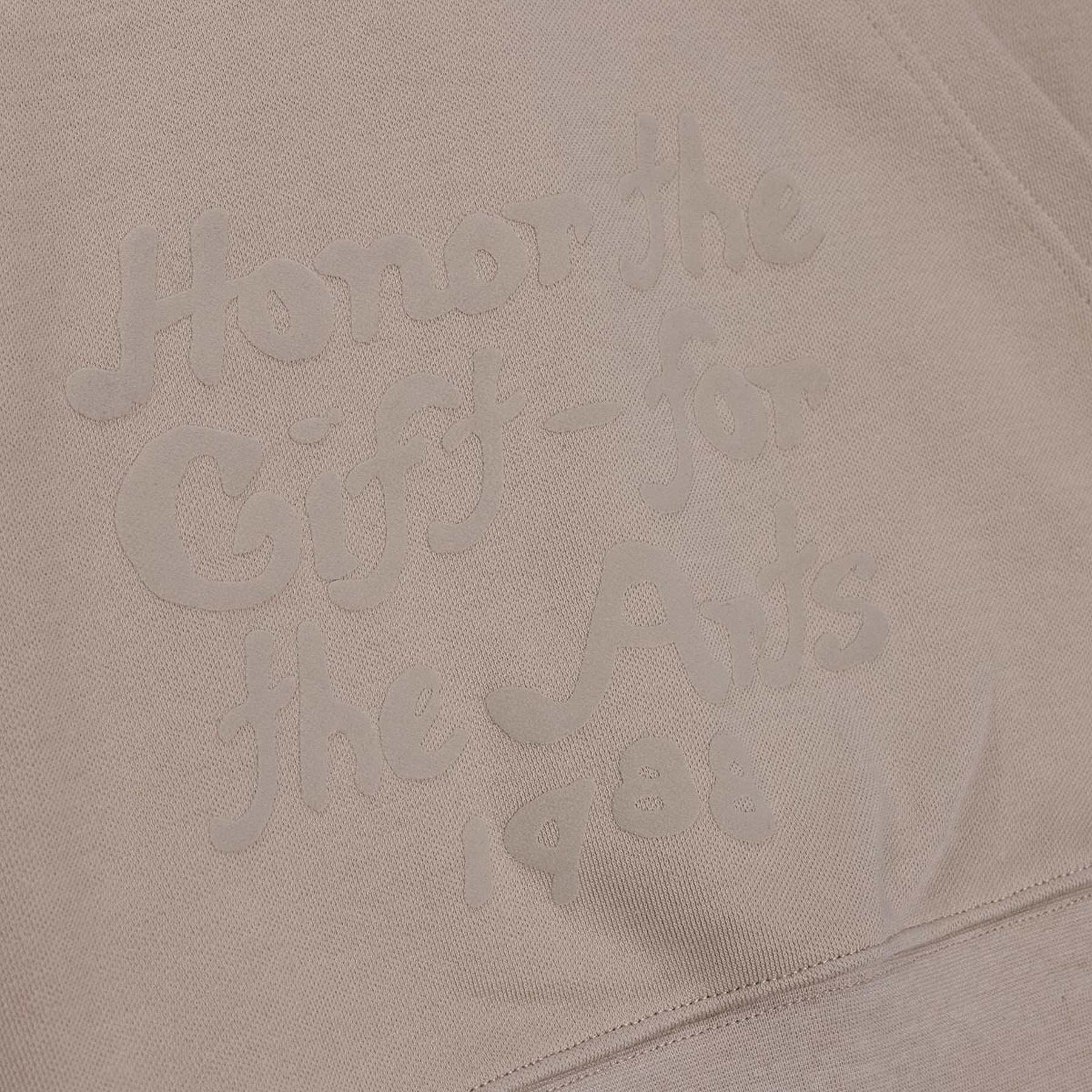 Honor The Gift Reverse Hoodie (Pebble) Top
