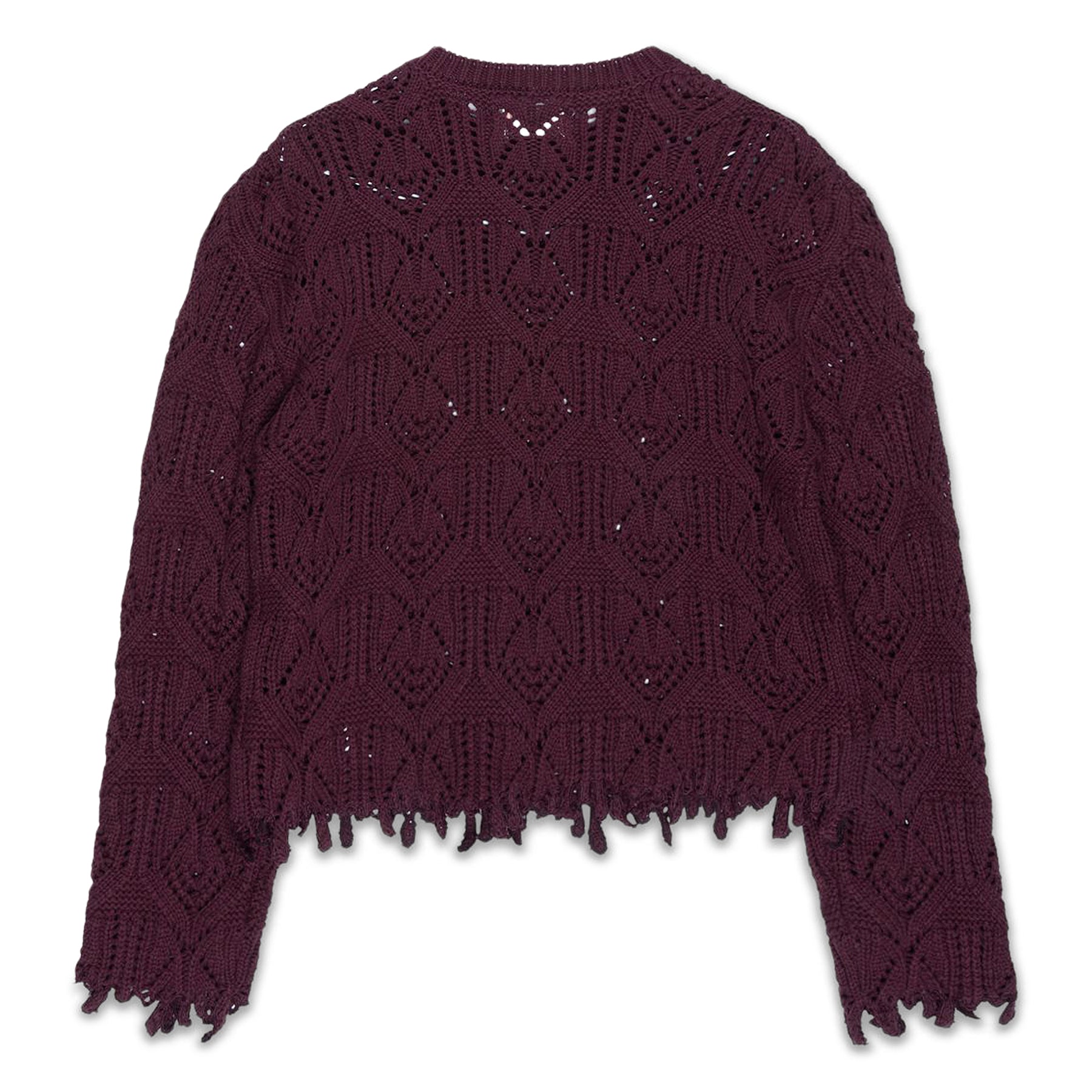 Honor The Gift Cable Sweater (Berry) Top