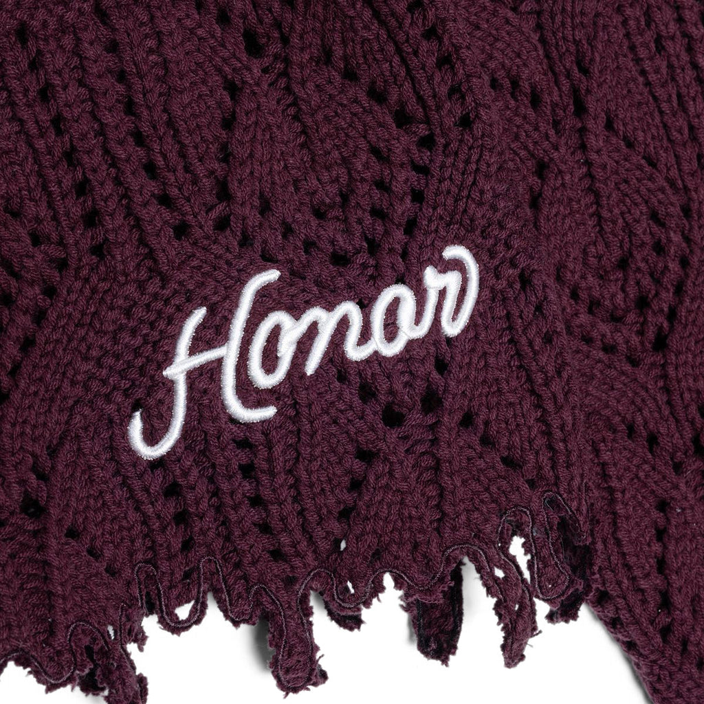 Honor The Gift Cable Sweater (Berry) Top