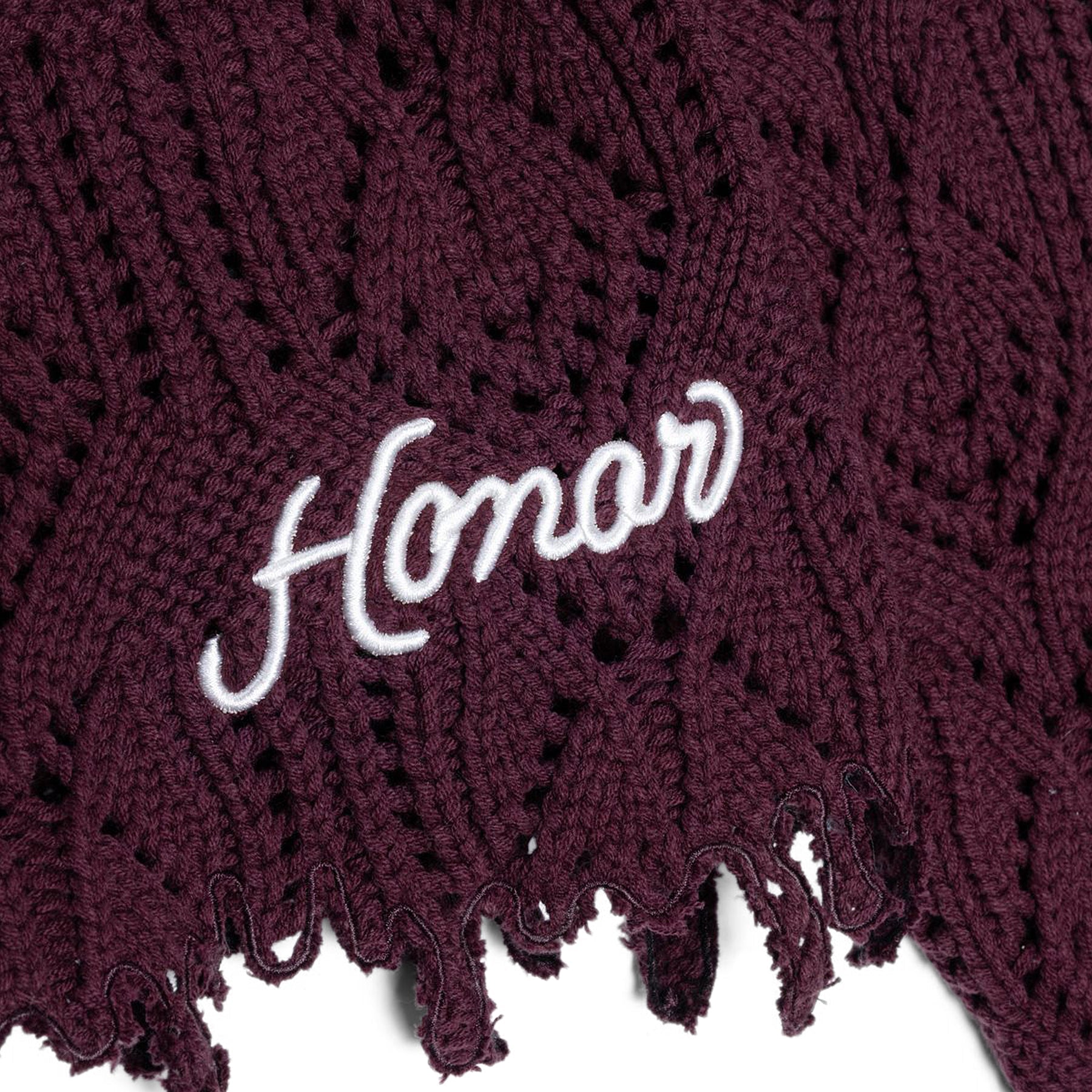 Honor The Gift Cable Sweater (Berry) Top
