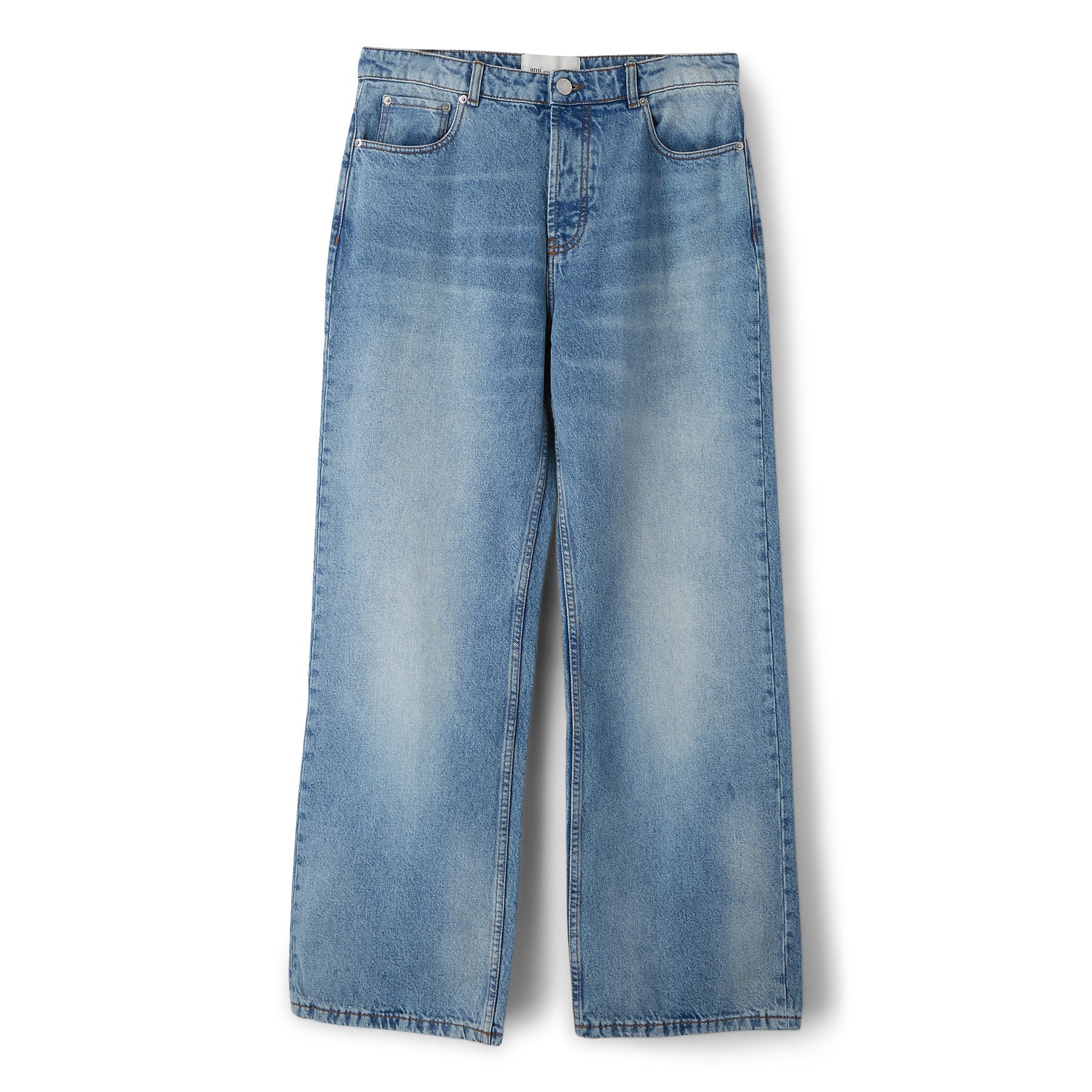 AMI Large Fit Jeans (Bleu used) Trousers Trousers