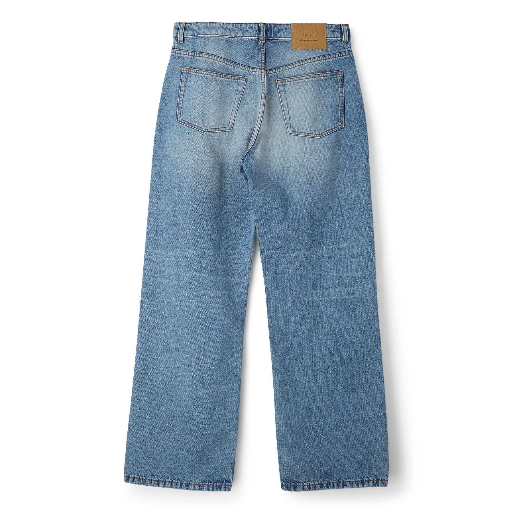 AMI Large Fit Jeans (Bleu used) Trousers Trousers