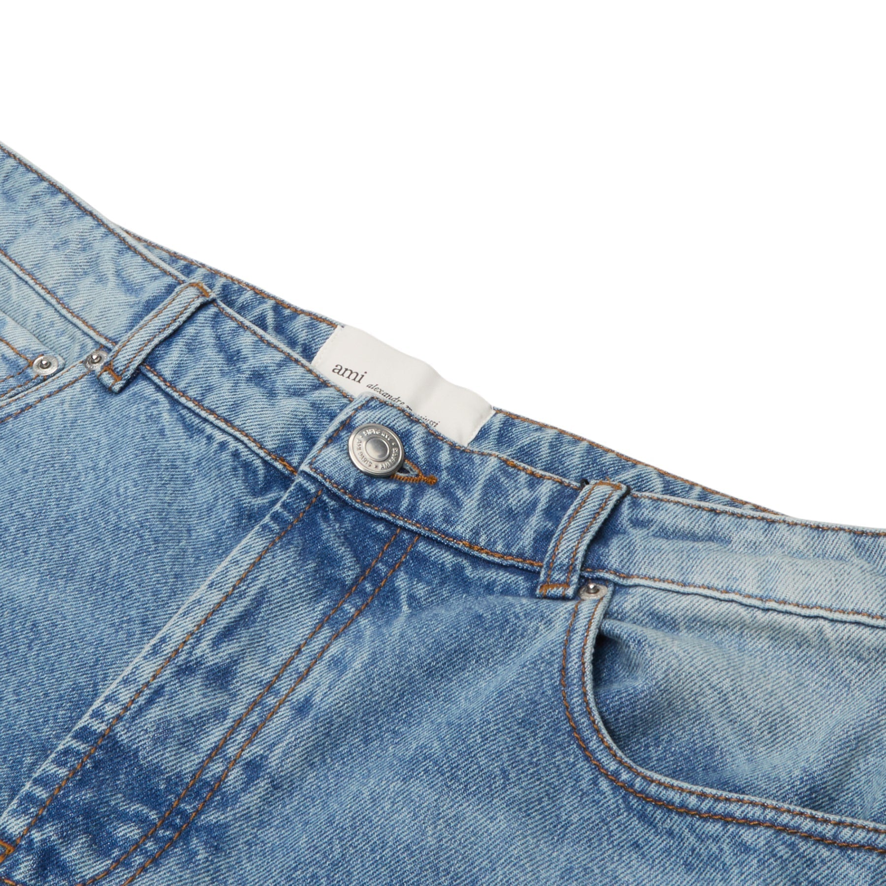 AMI Large Fit Jeans (Bleu used) Trousers Trousers