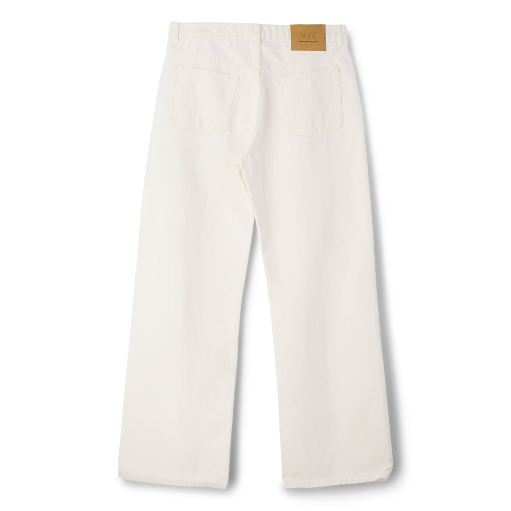 AMI Large Fit Jeans (Blanc creme) Trousers