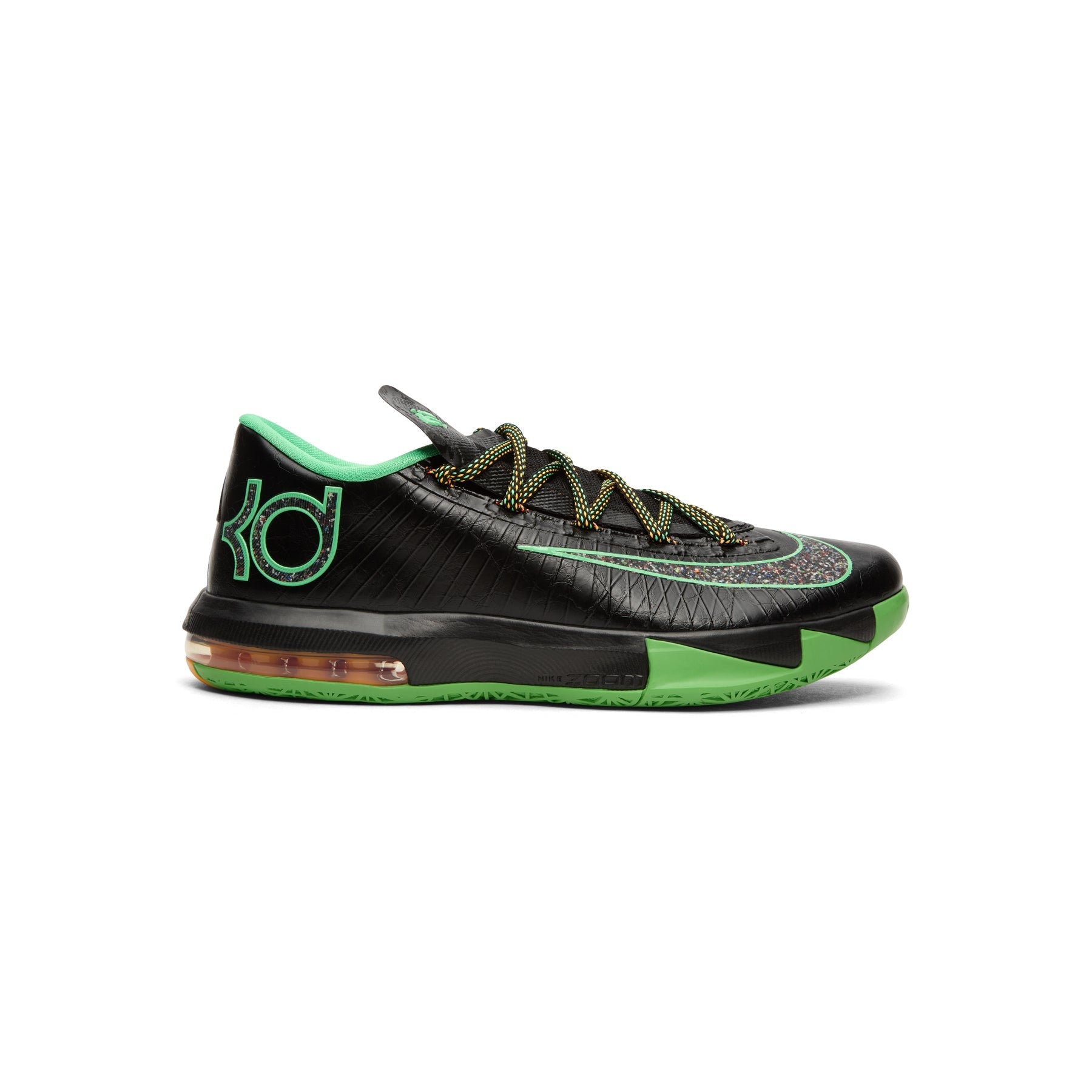 nike-kd-6-black-multi-color-lt-lucid-green  Footwear