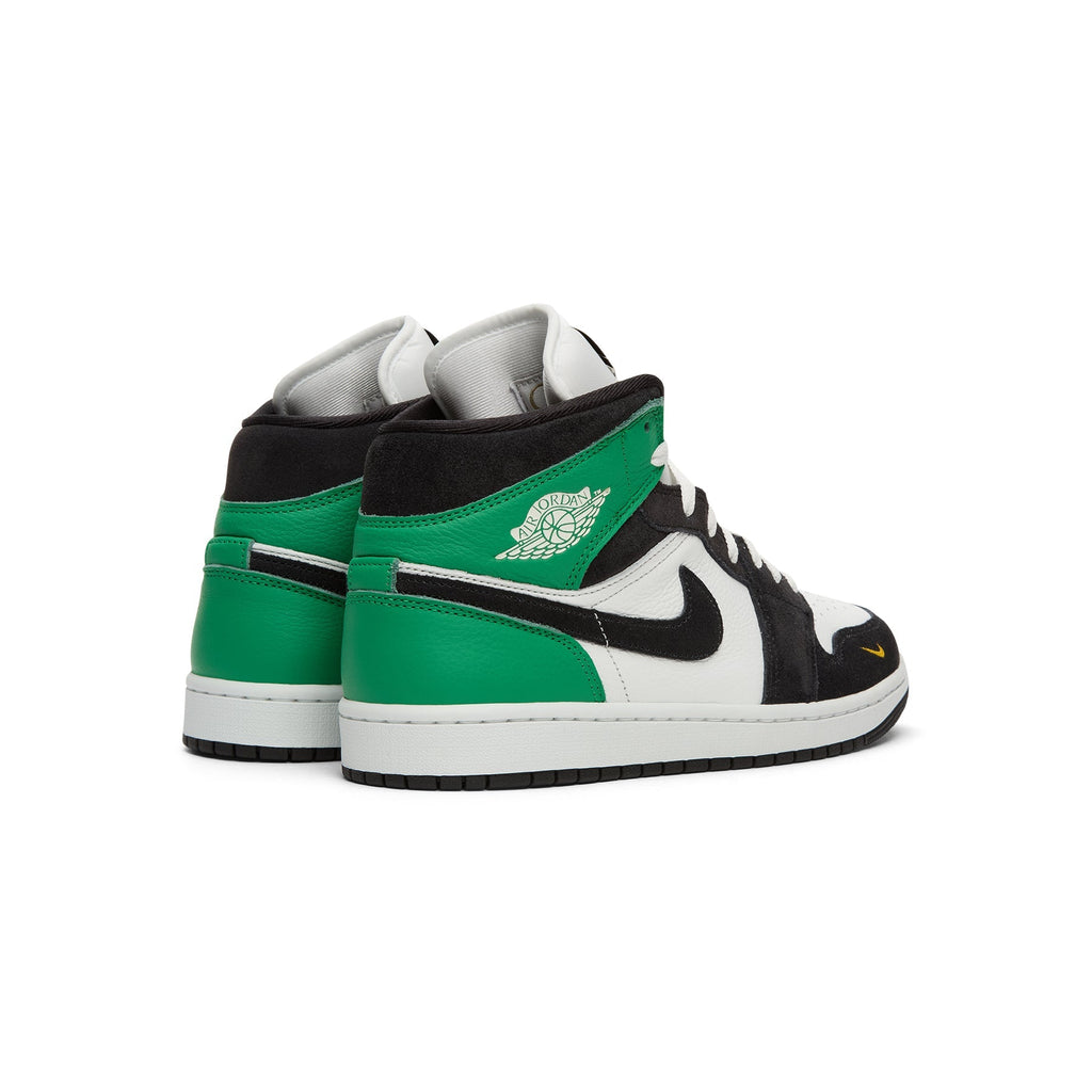 nike-jordan-air-jordan-1-mid-se-summit-white-black-lucky-green  Footwear