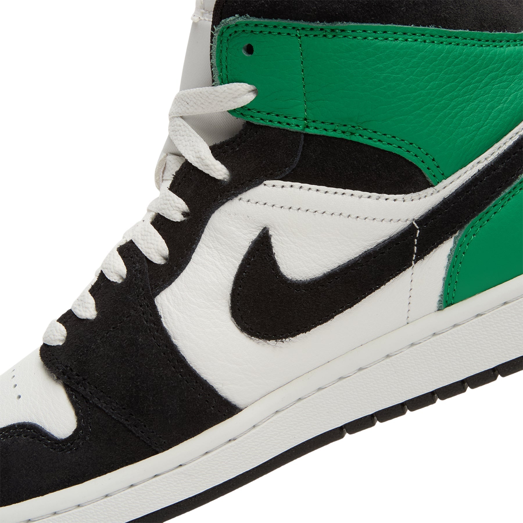 nike-jordan-air-jordan-1-mid-se-summit-white-black-lucky-green  Footwear