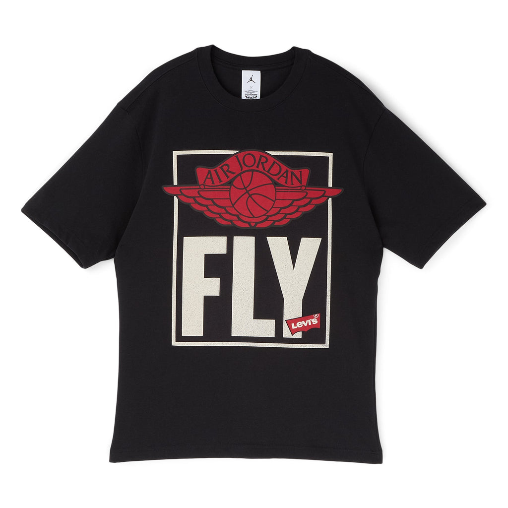 Air Jordan x Levi's Short-Sleeve T-Shirt (Black) Top