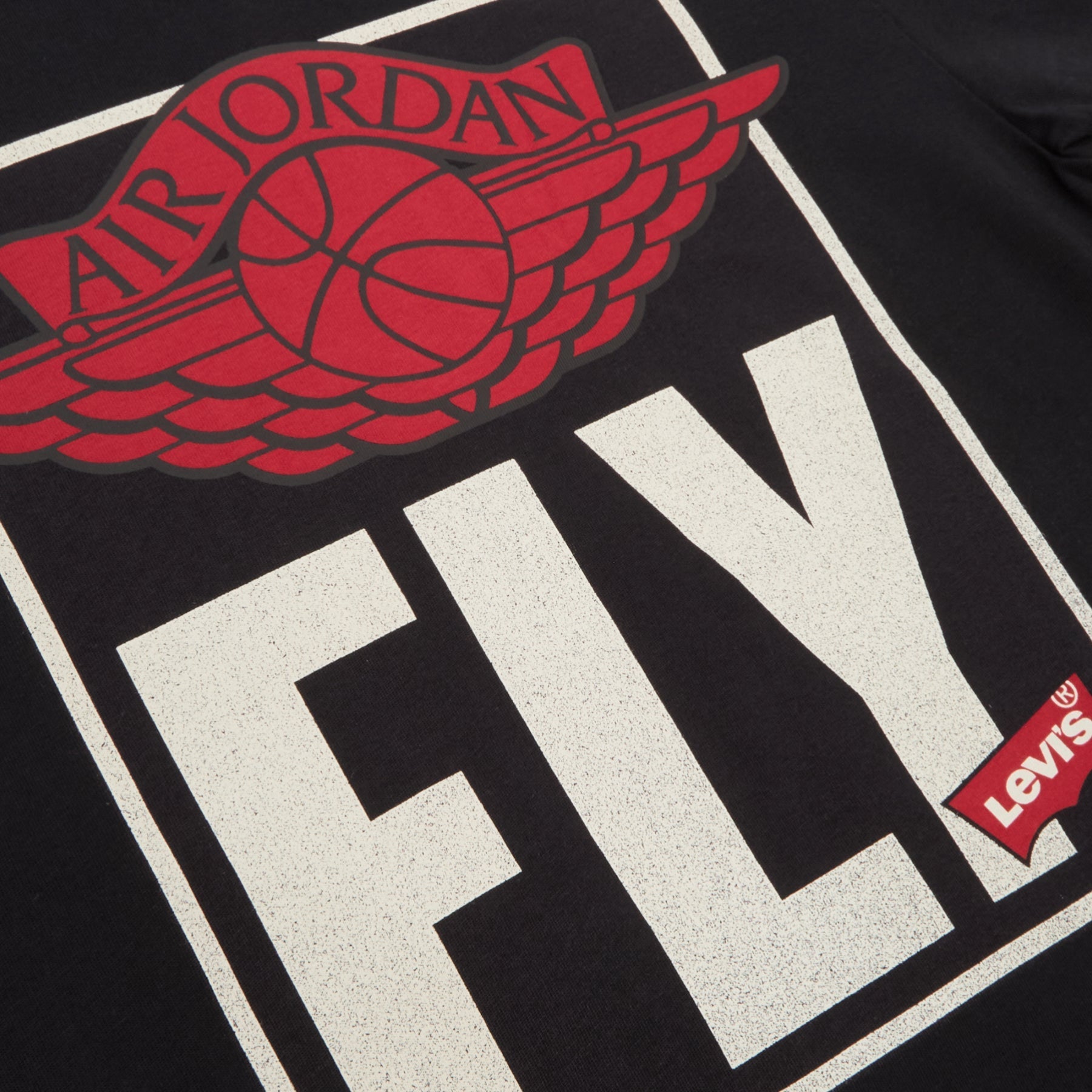 Air Jordan x Levi's Short-Sleeve T-Shirt (Black) Top
