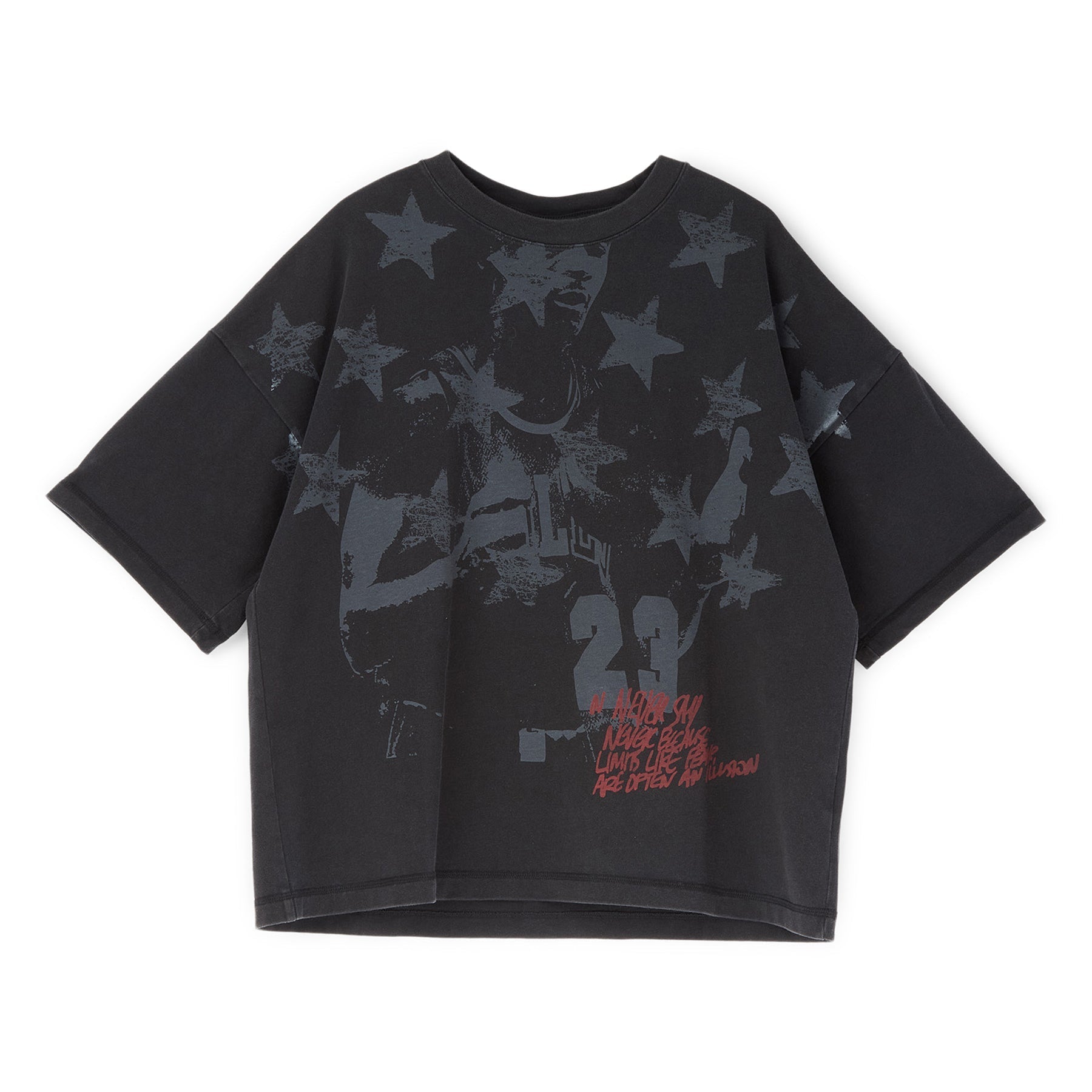 Air Jordan M J IH Star SS Tee (Black) T-shirt Top