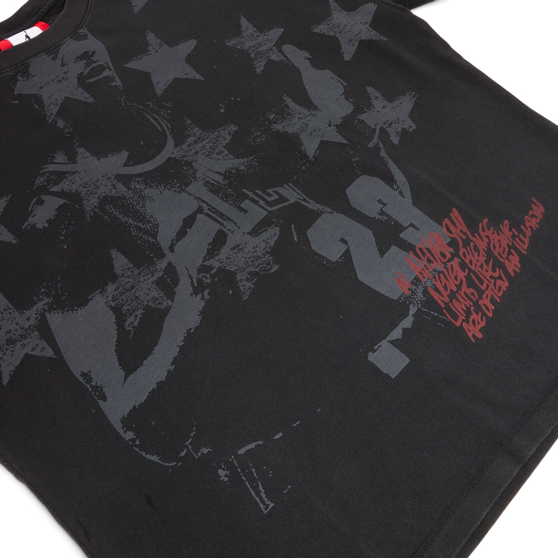 Air Jordan M J IH Star SS Tee (Black) T-shirt Top